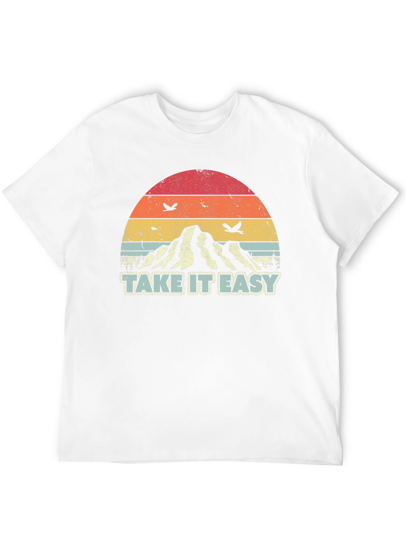 Take It Easy Retro Graphic Tee