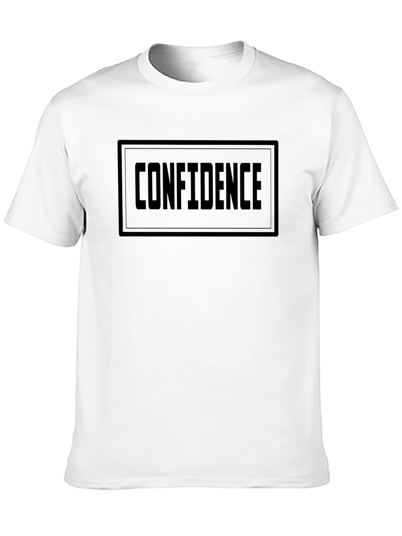 Confidence Graphic T-Shirt - Black