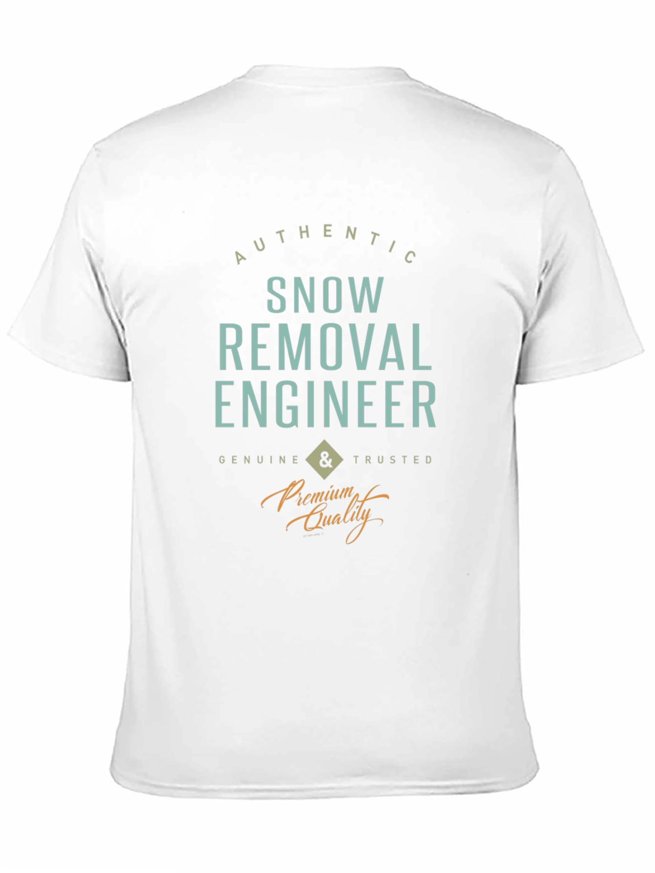 Snow Removal Engineer T-Shirt