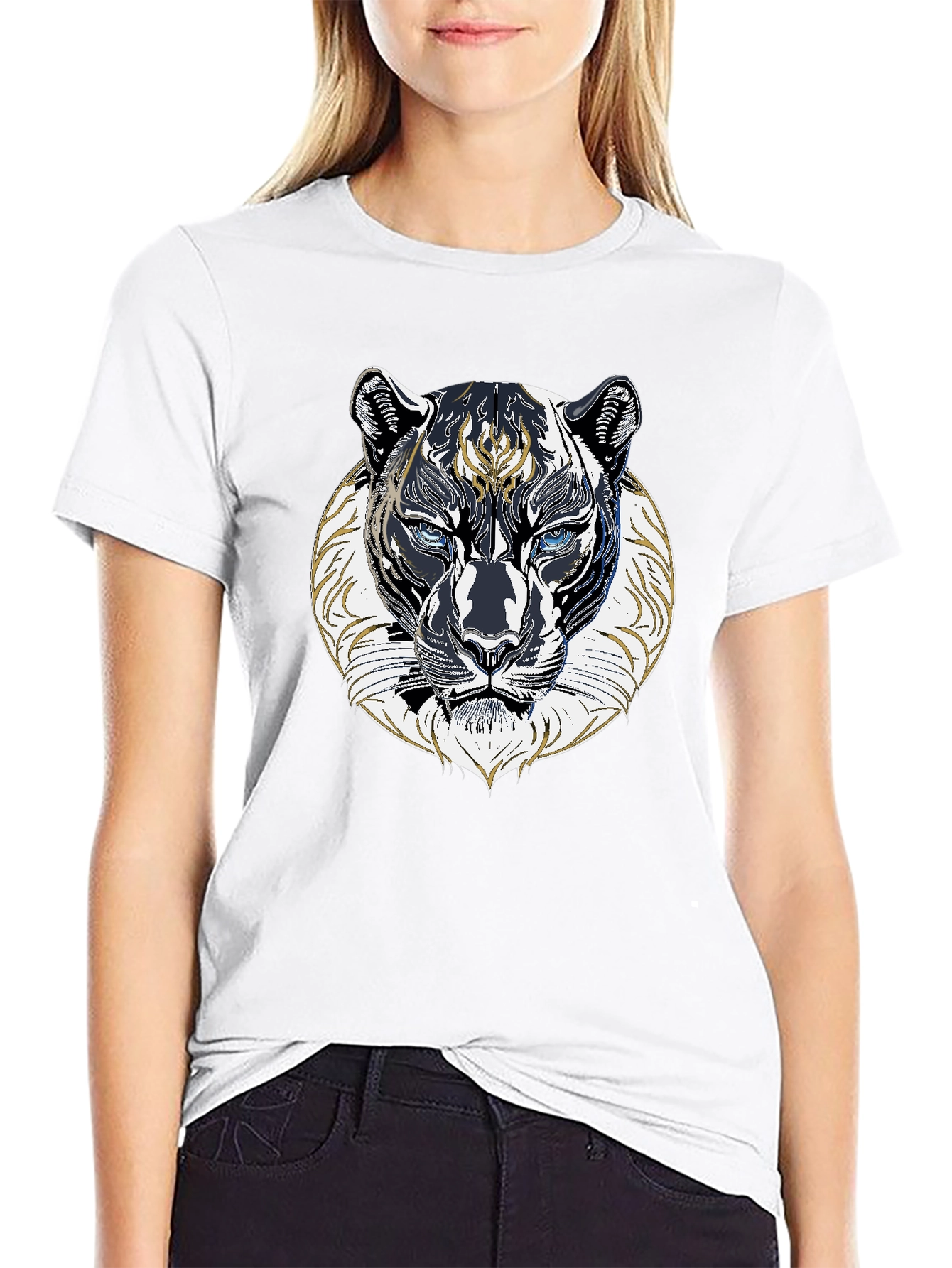 Black Panther Graphic Tee - Mens Fashion