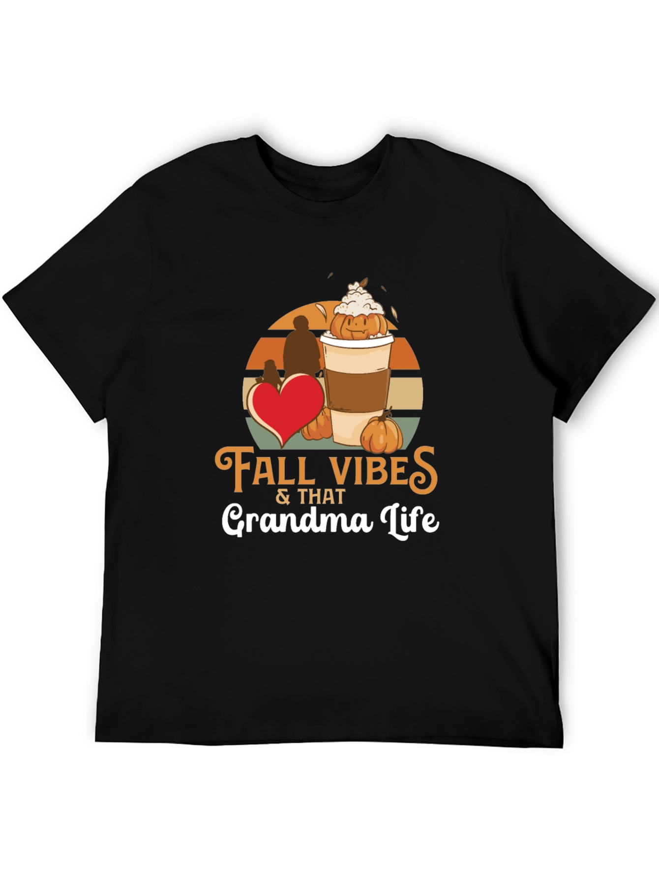 Fall Vibes Grandma Life T-Shirt