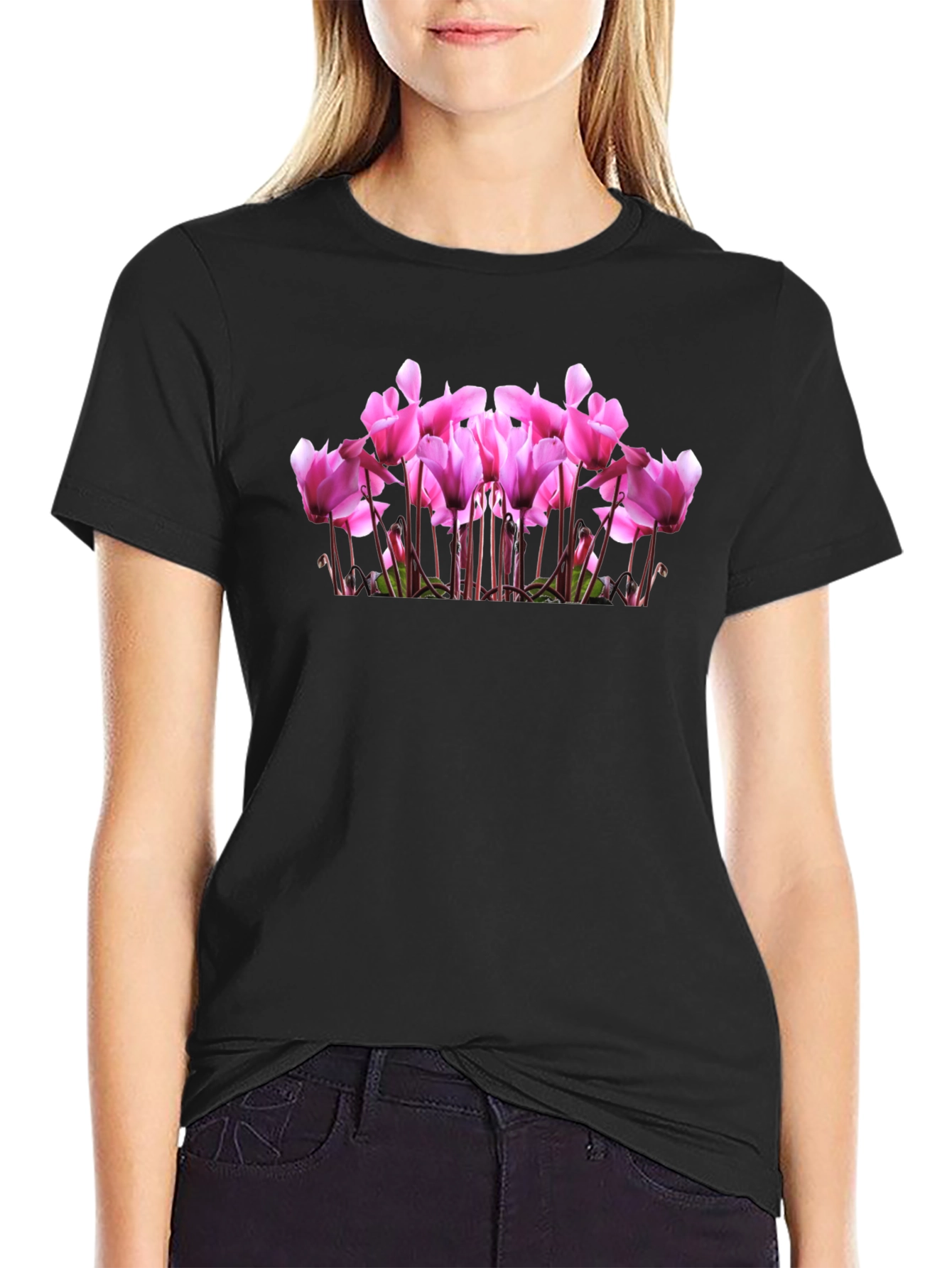 Pink Floral T-Shirt