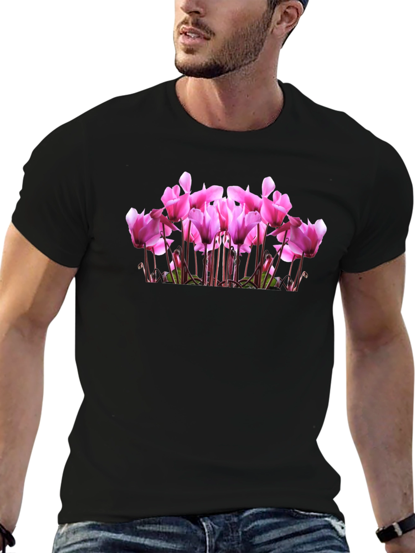 Pink Floral T-Shirt