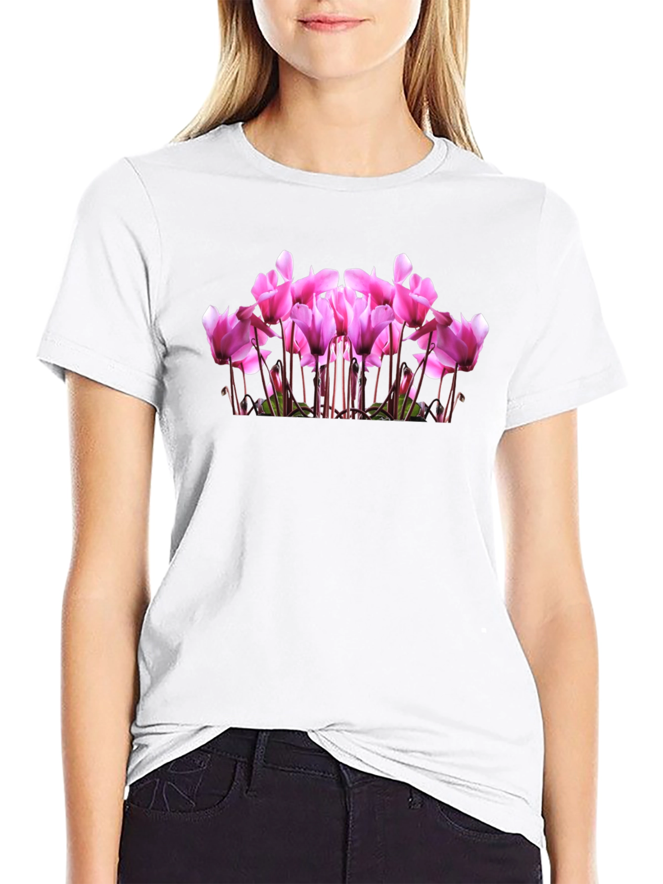 Pink Floral T-Shirt