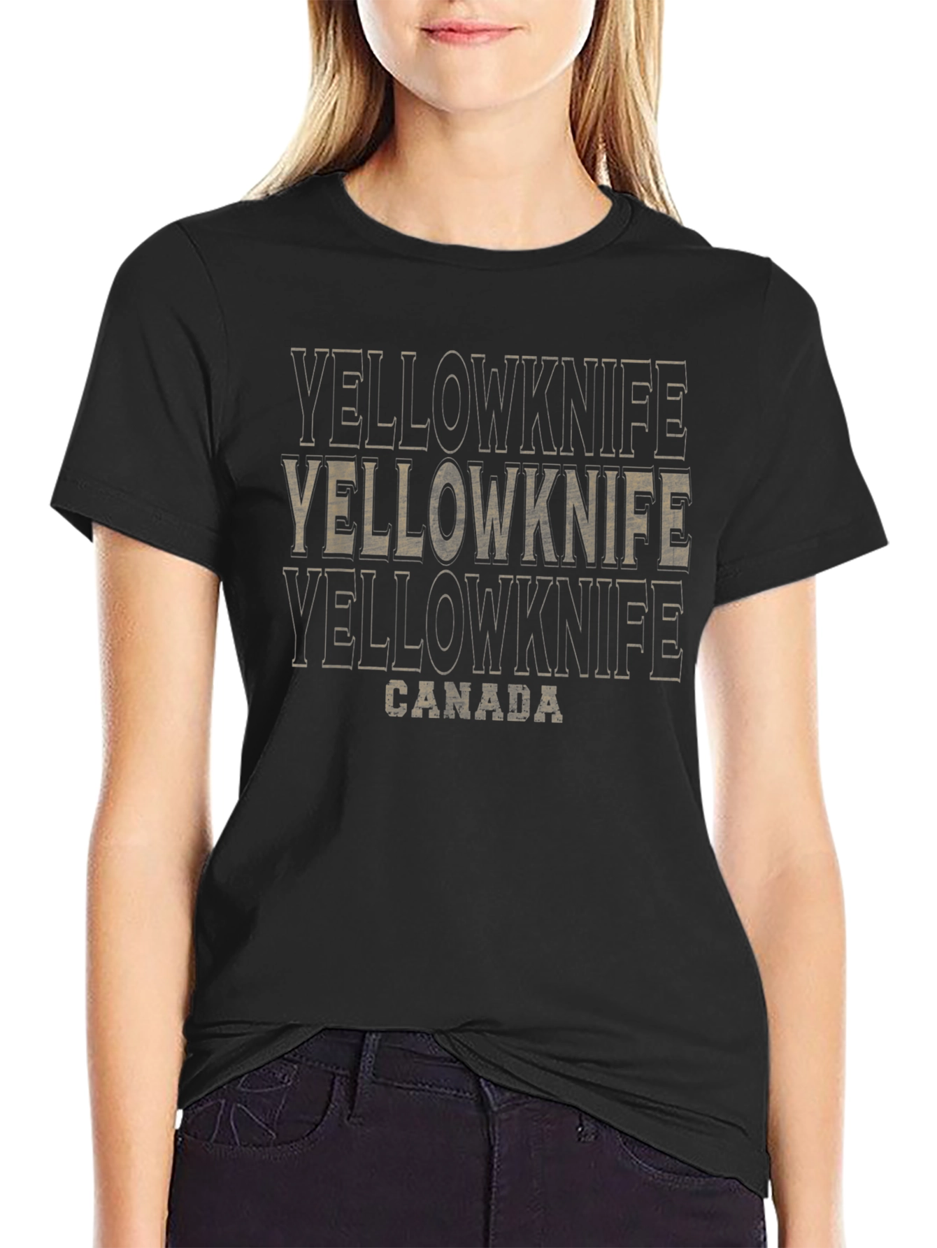 Yellowknife Canada Graphic T-Shirt