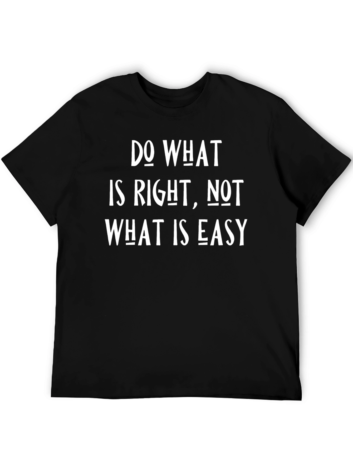 Inspirational Graphic Tee - Do What is Right