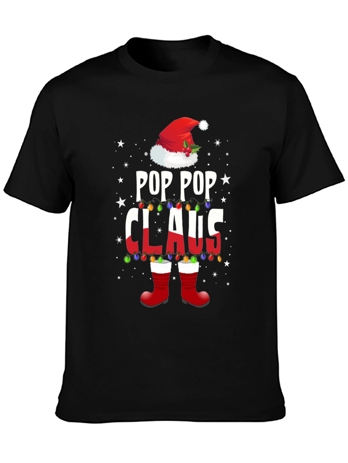 Pop Pop Claus Christmas T-Shirt