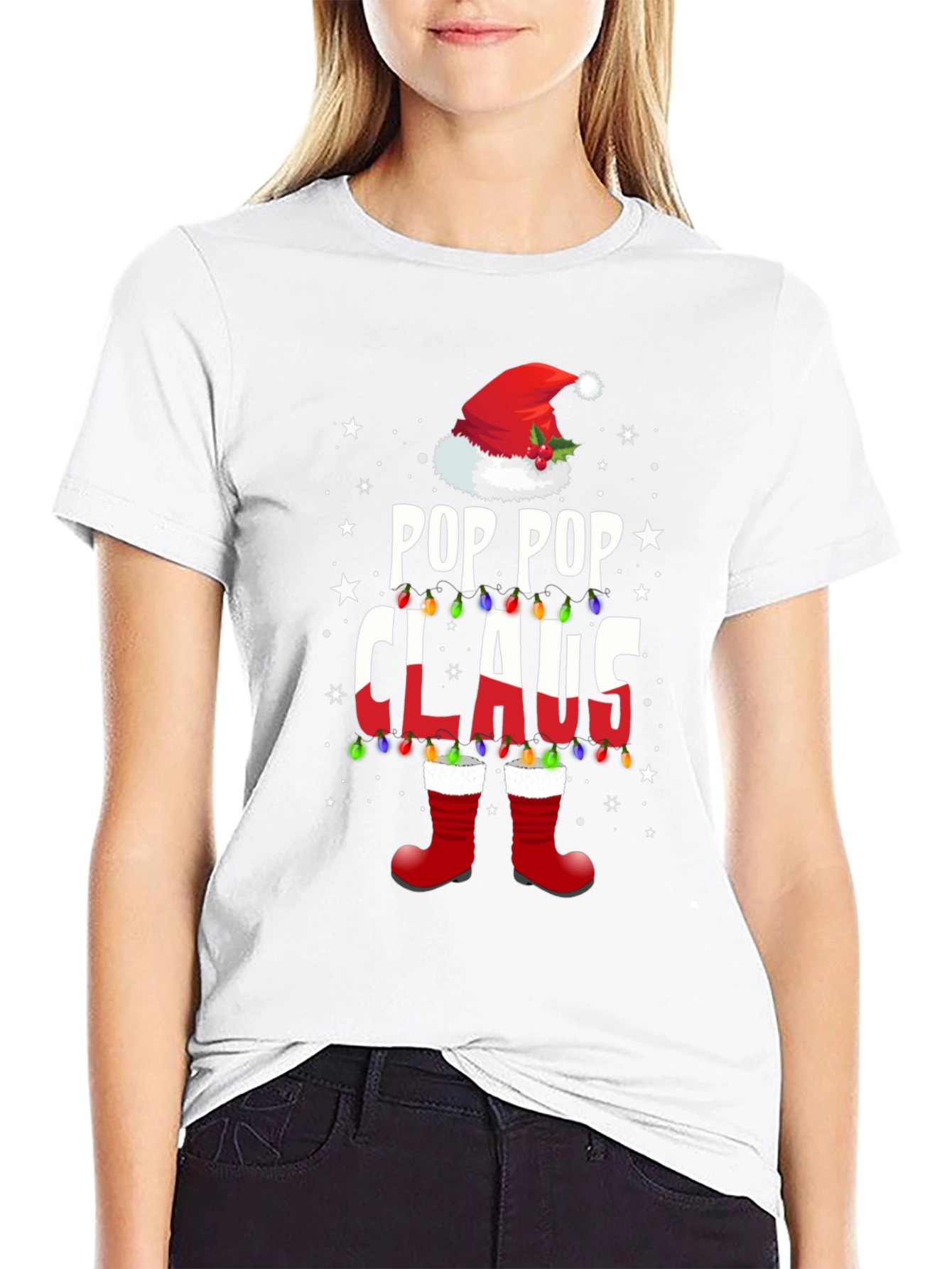 Pop Pop Claus Christmas T-Shirt