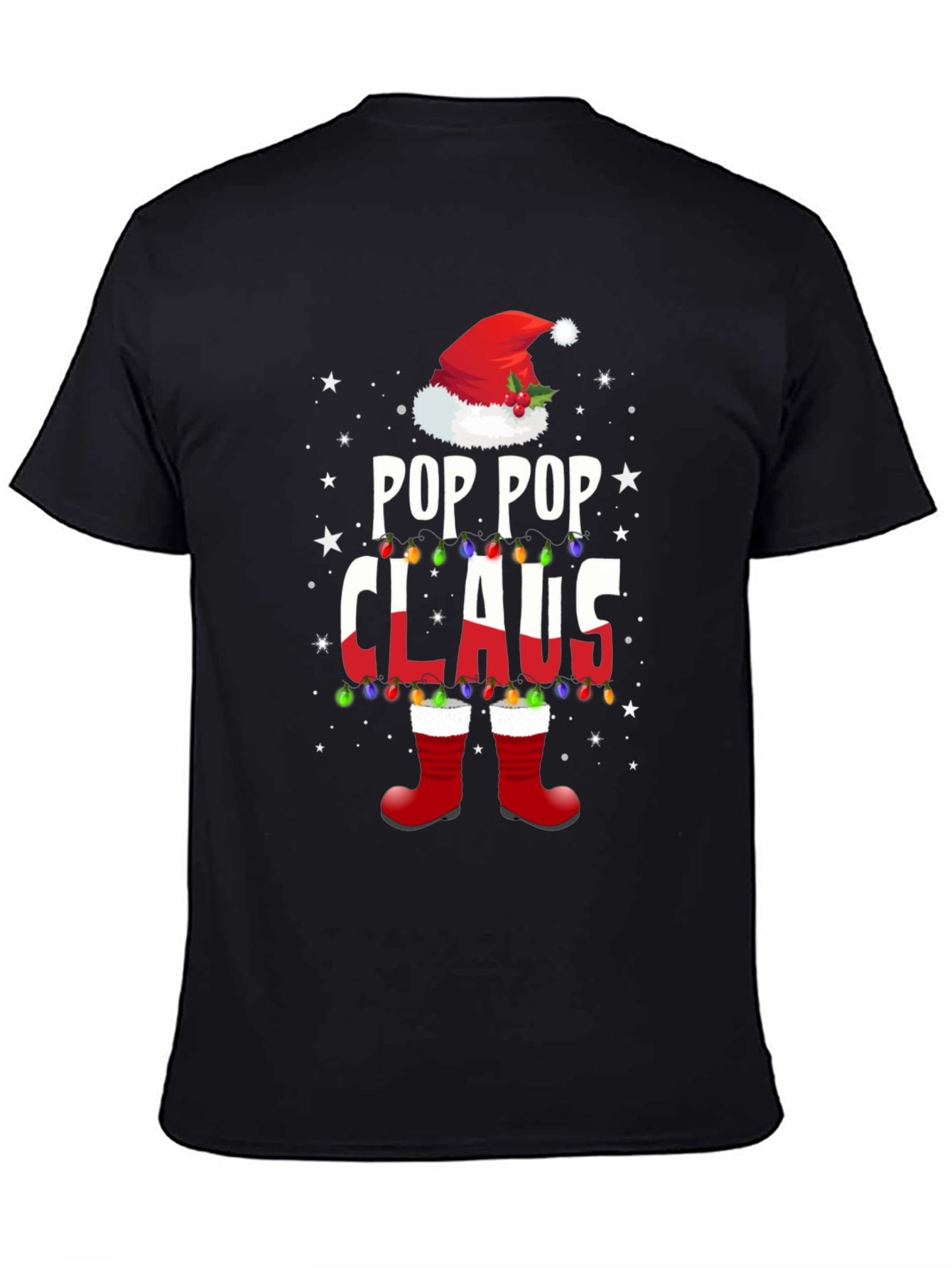 Pop Pop Claus Christmas T-Shirt
