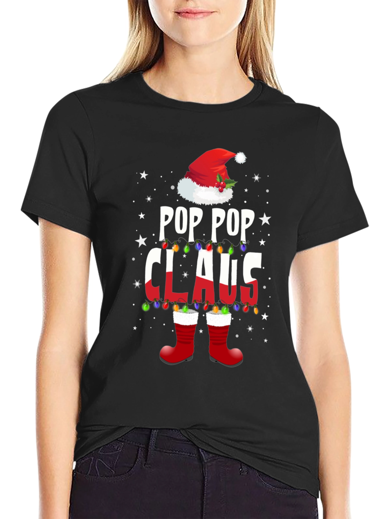 Pop Pop Claus Christmas T-Shirt