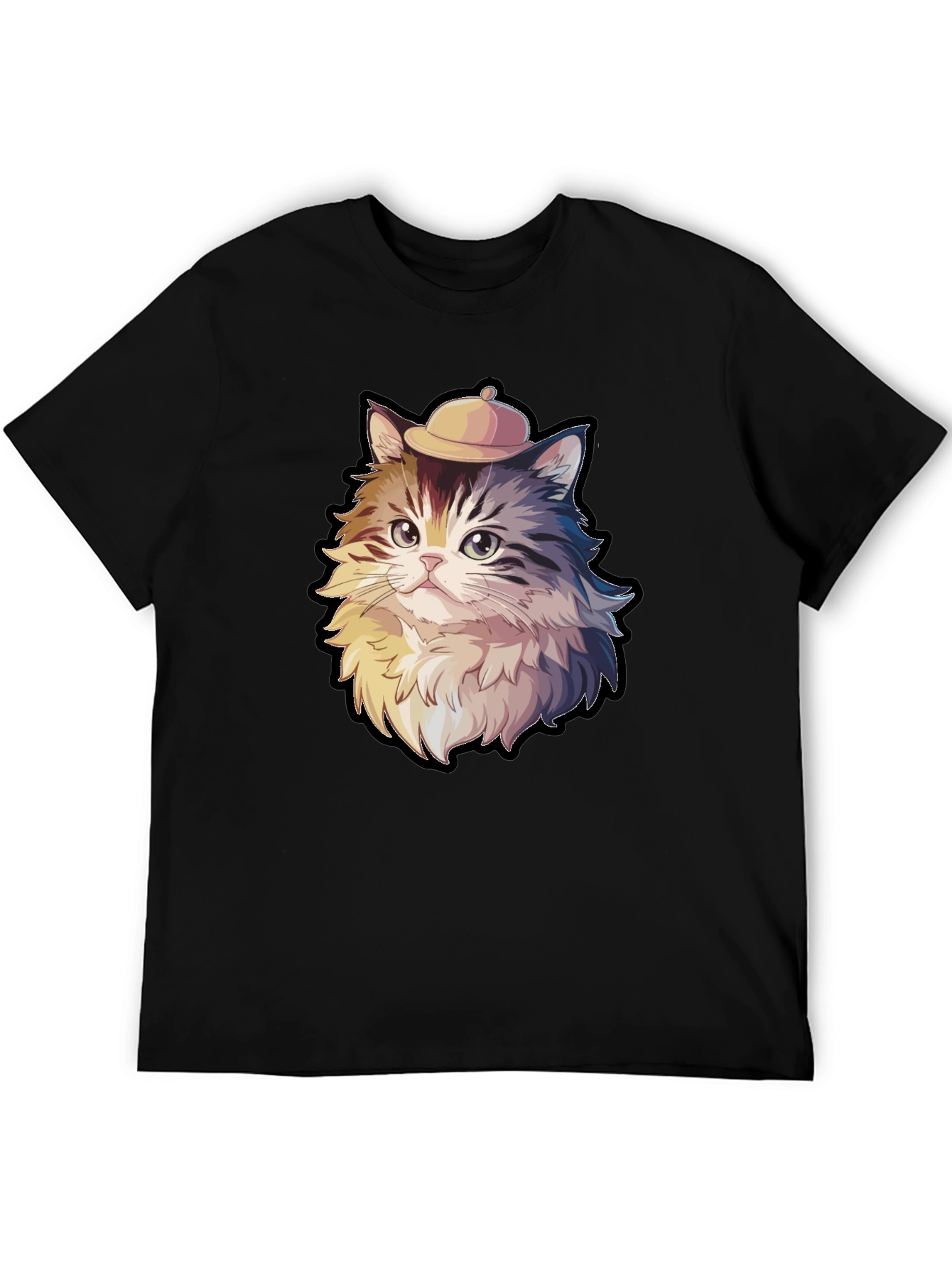 Cat in Hat Graphic Tee