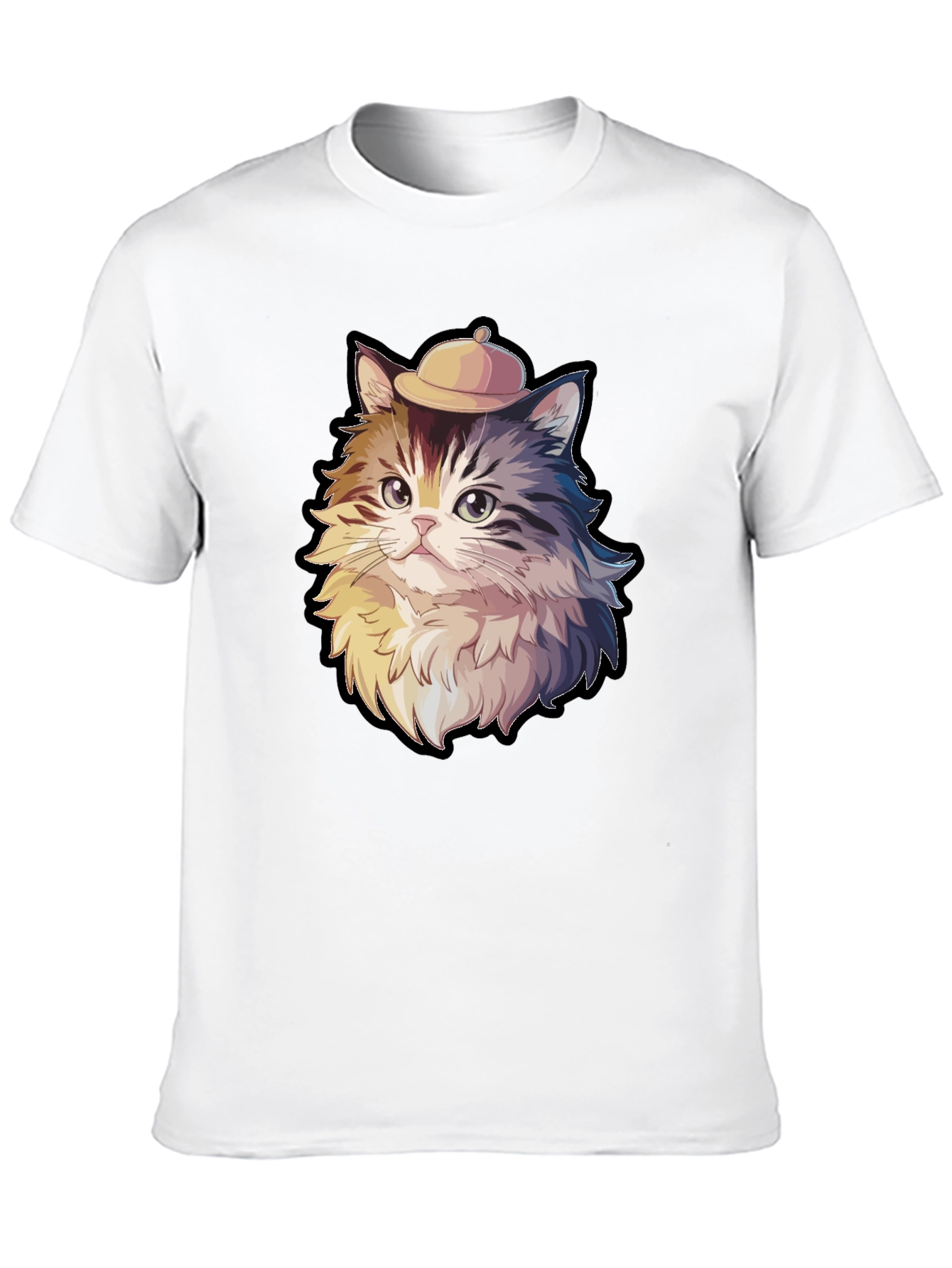 Cat in Hat Graphic Tee