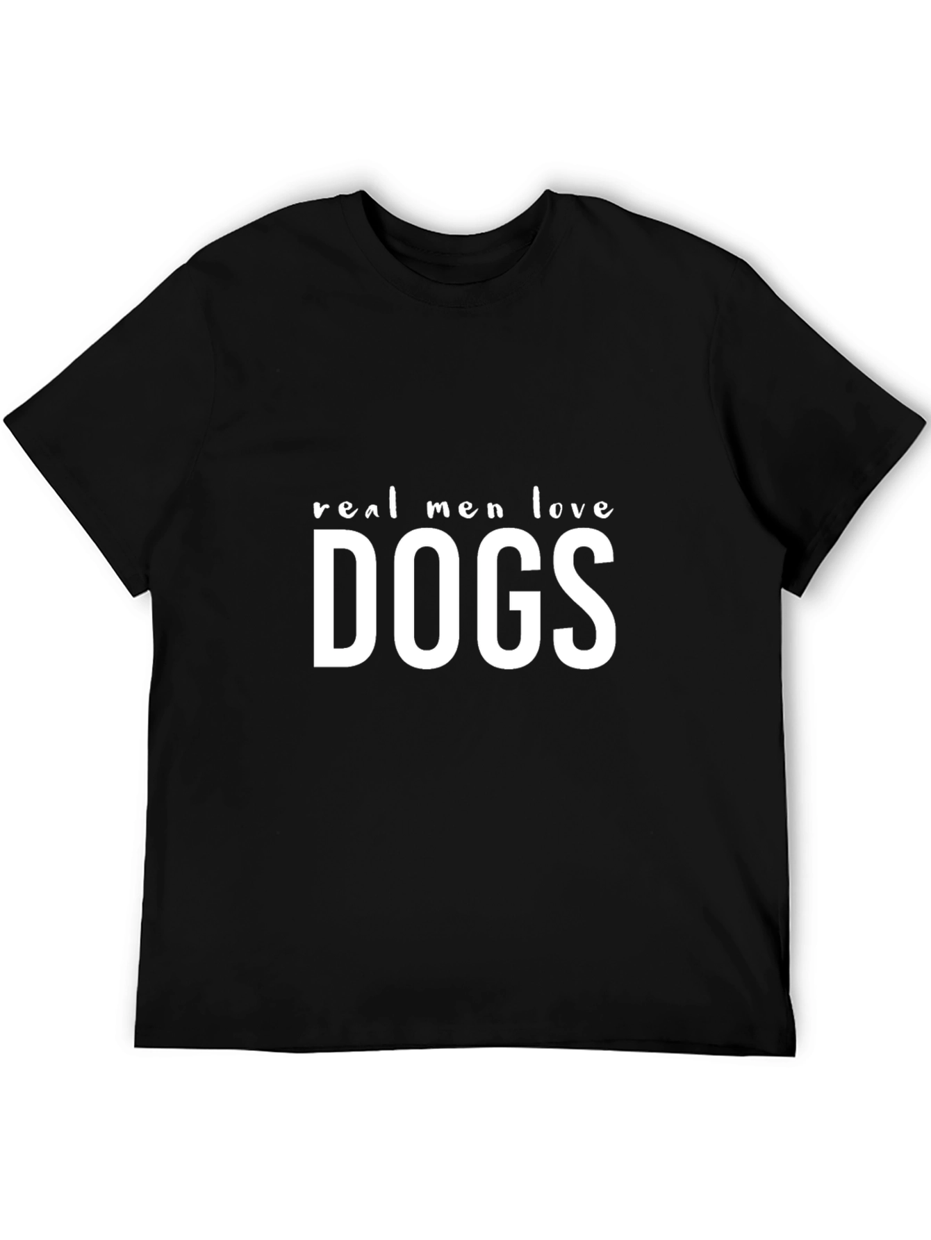 Real Men Love Dogs Graphic Tee