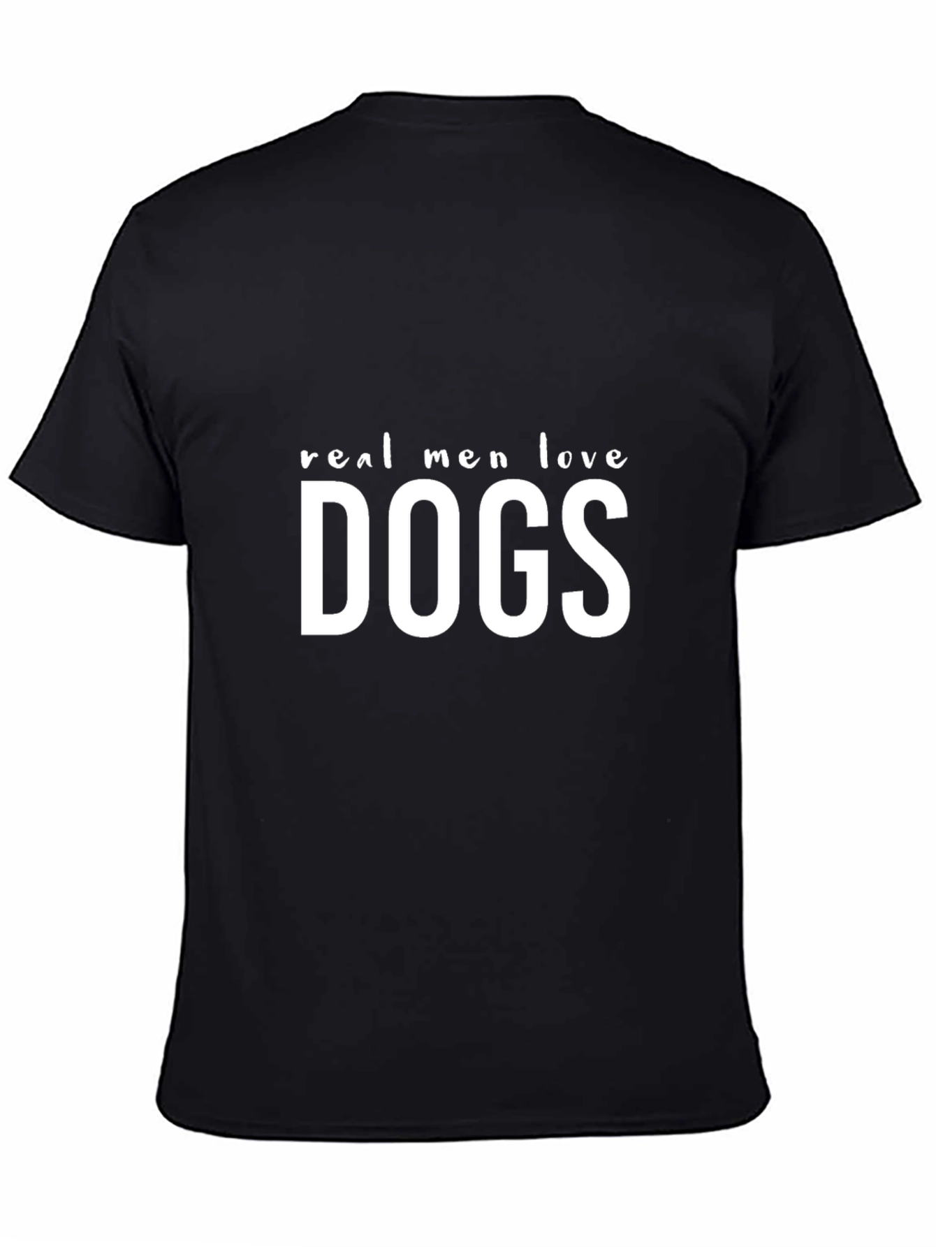 Real Men Love Dogs Graphic Tee