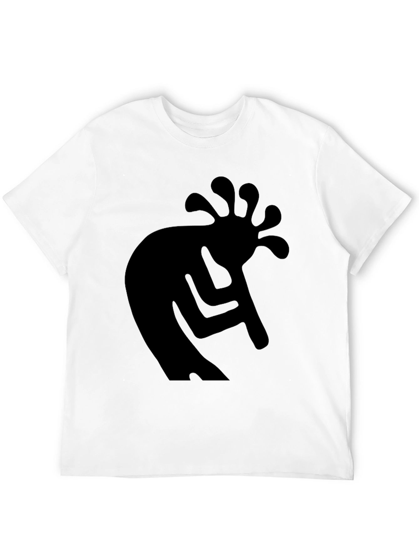 Kokopelli Graphic T-Shirt - Black Cotton Tee