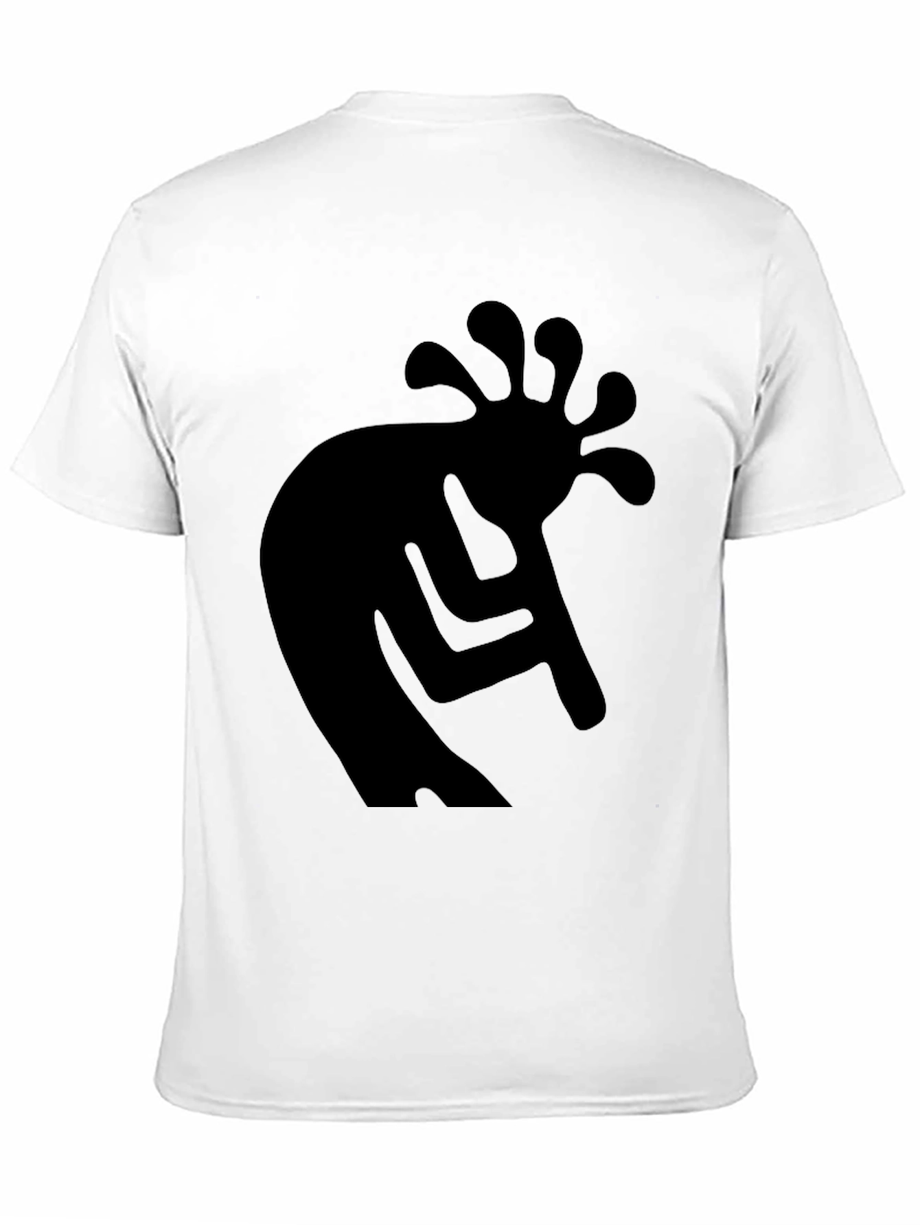 Kokopelli Graphic T-Shirt - Black Cotton Tee