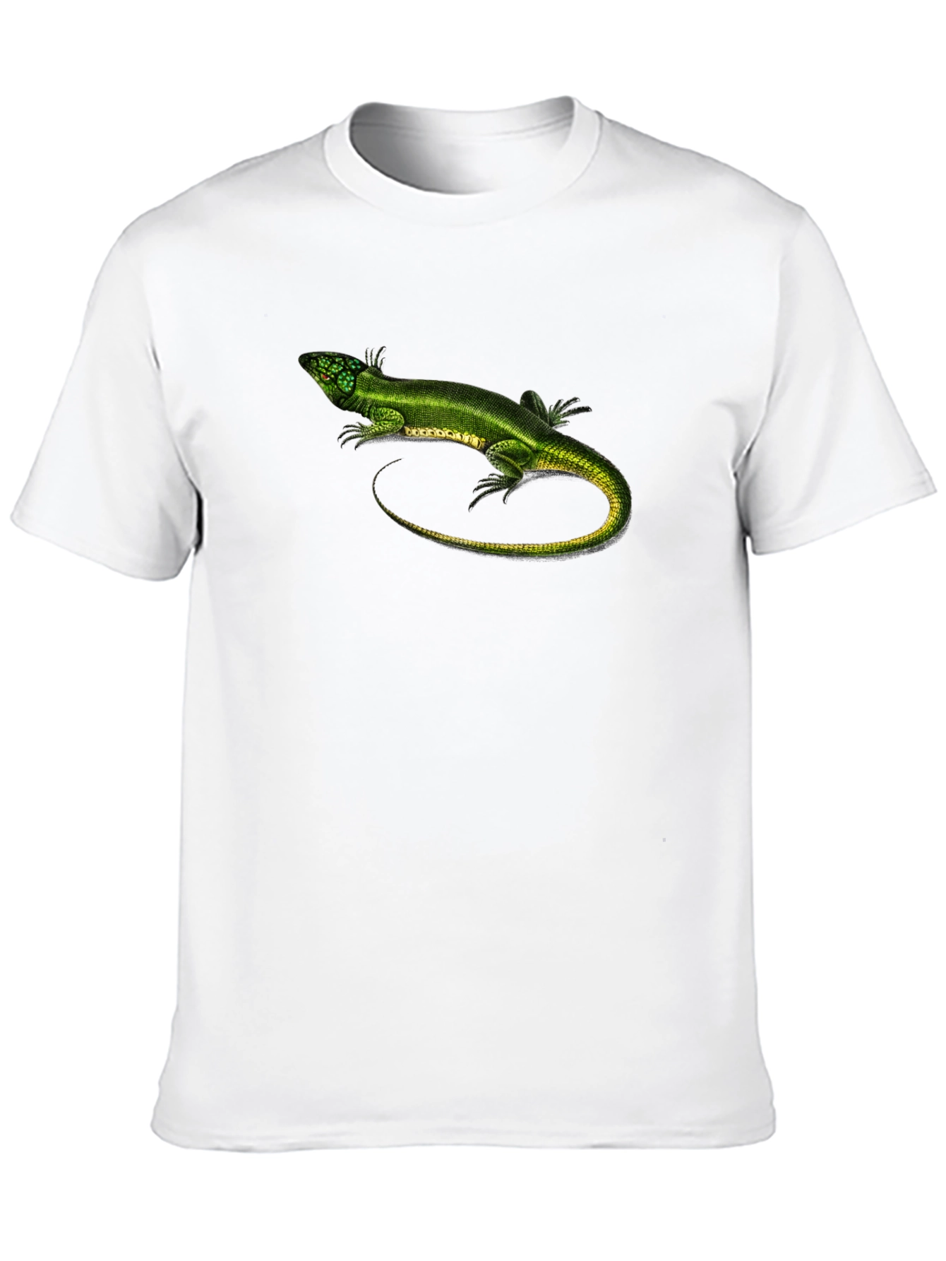 Green Lizard Graphic Tee - Nature Lovers Apparel