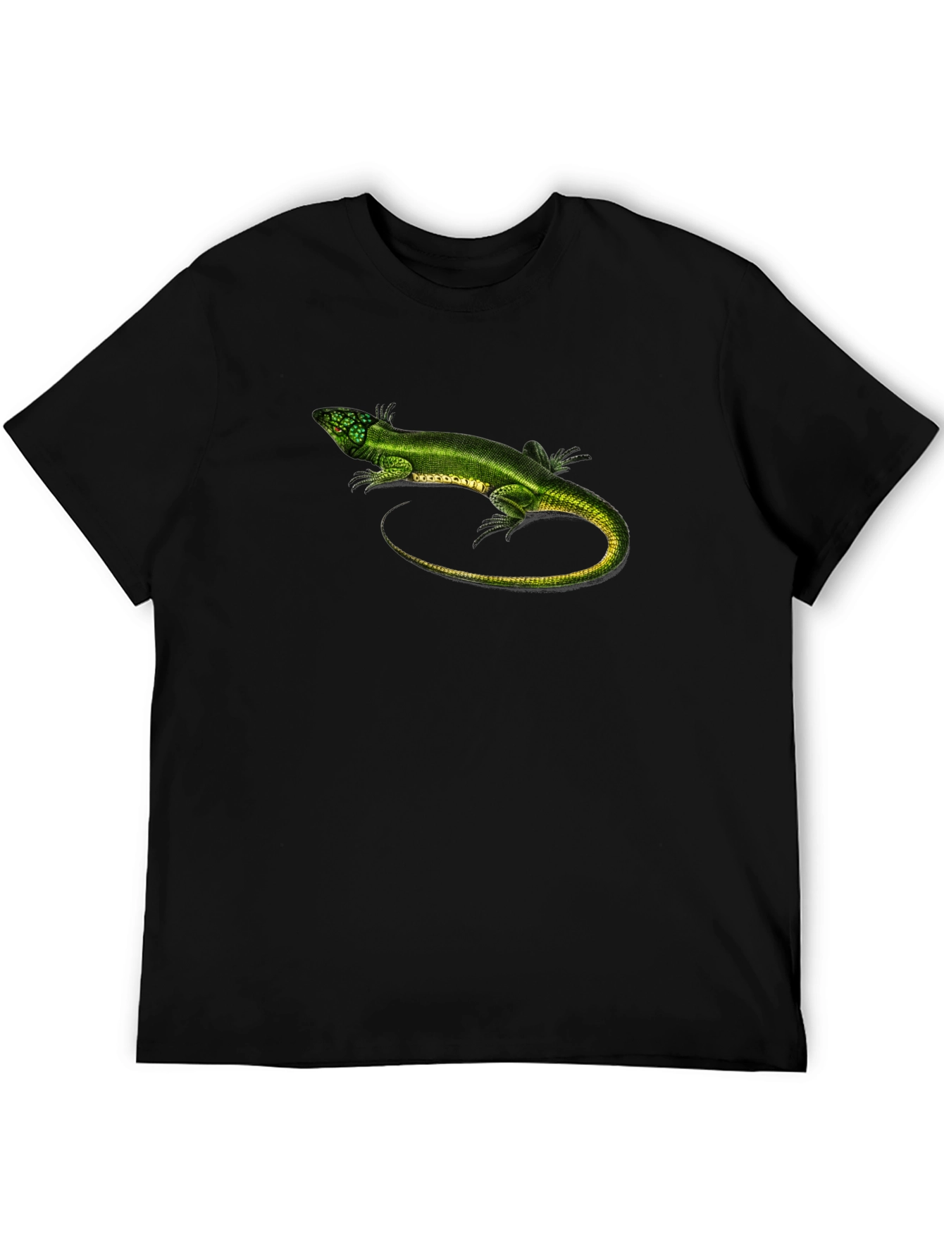 Green Lizard Graphic Tee - Nature Lovers Apparel
