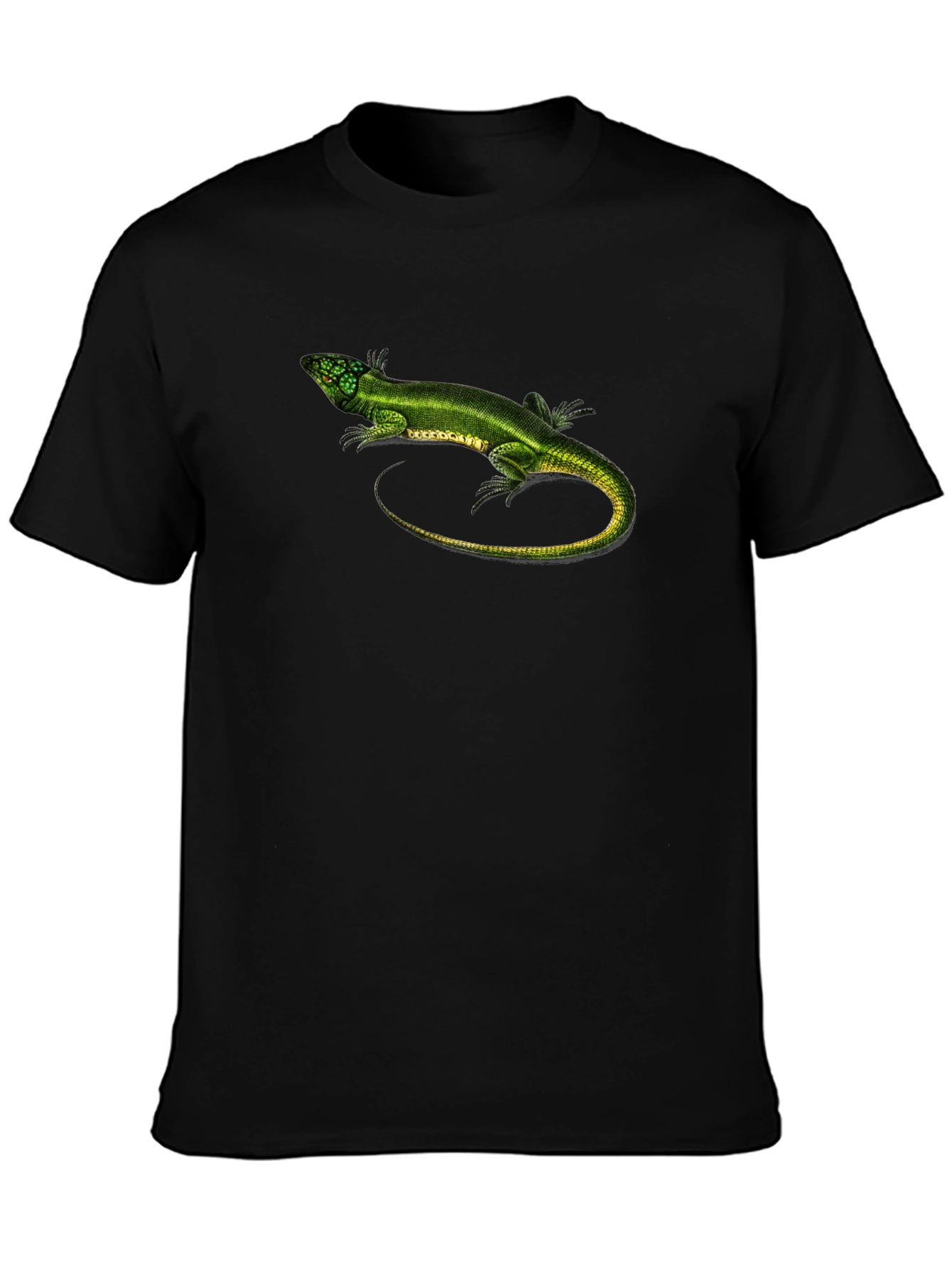 Green Lizard Graphic Tee - Nature Lovers Apparel