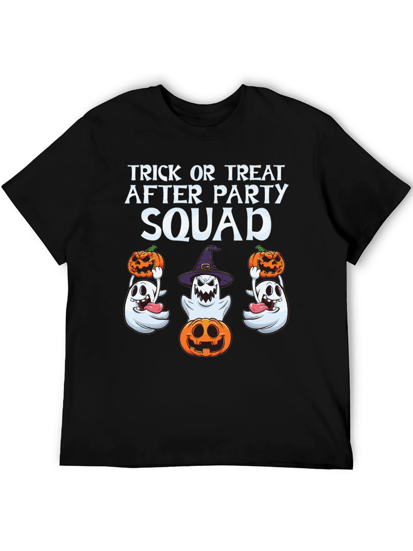 Halloween Trick or Treat Squad Graphic Tee