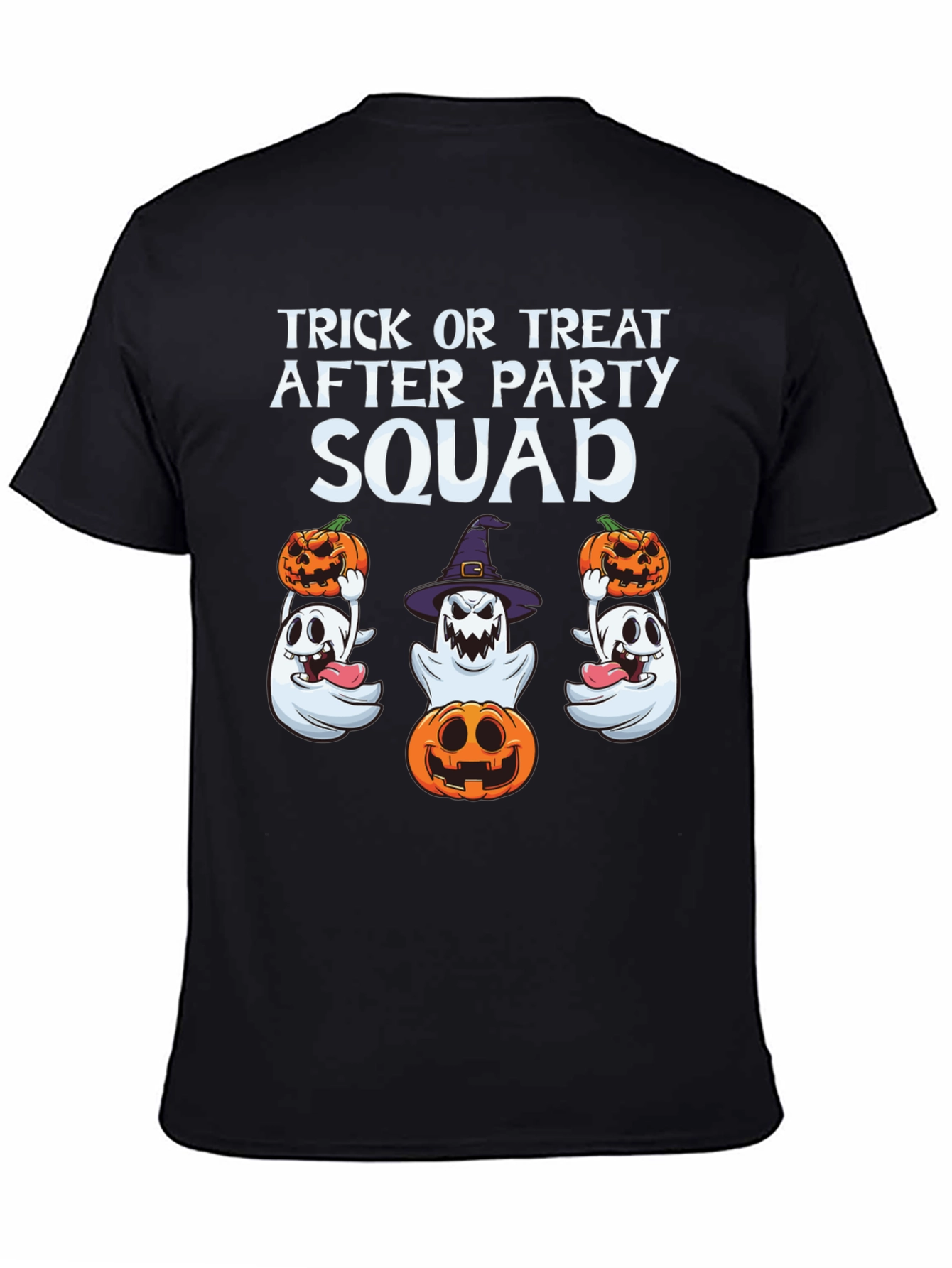 Halloween Trick or Treat Squad Graphic Tee
