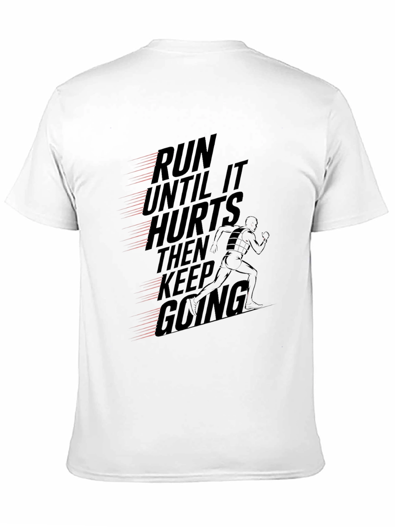 Run Until it Hurts Graphic Tee
