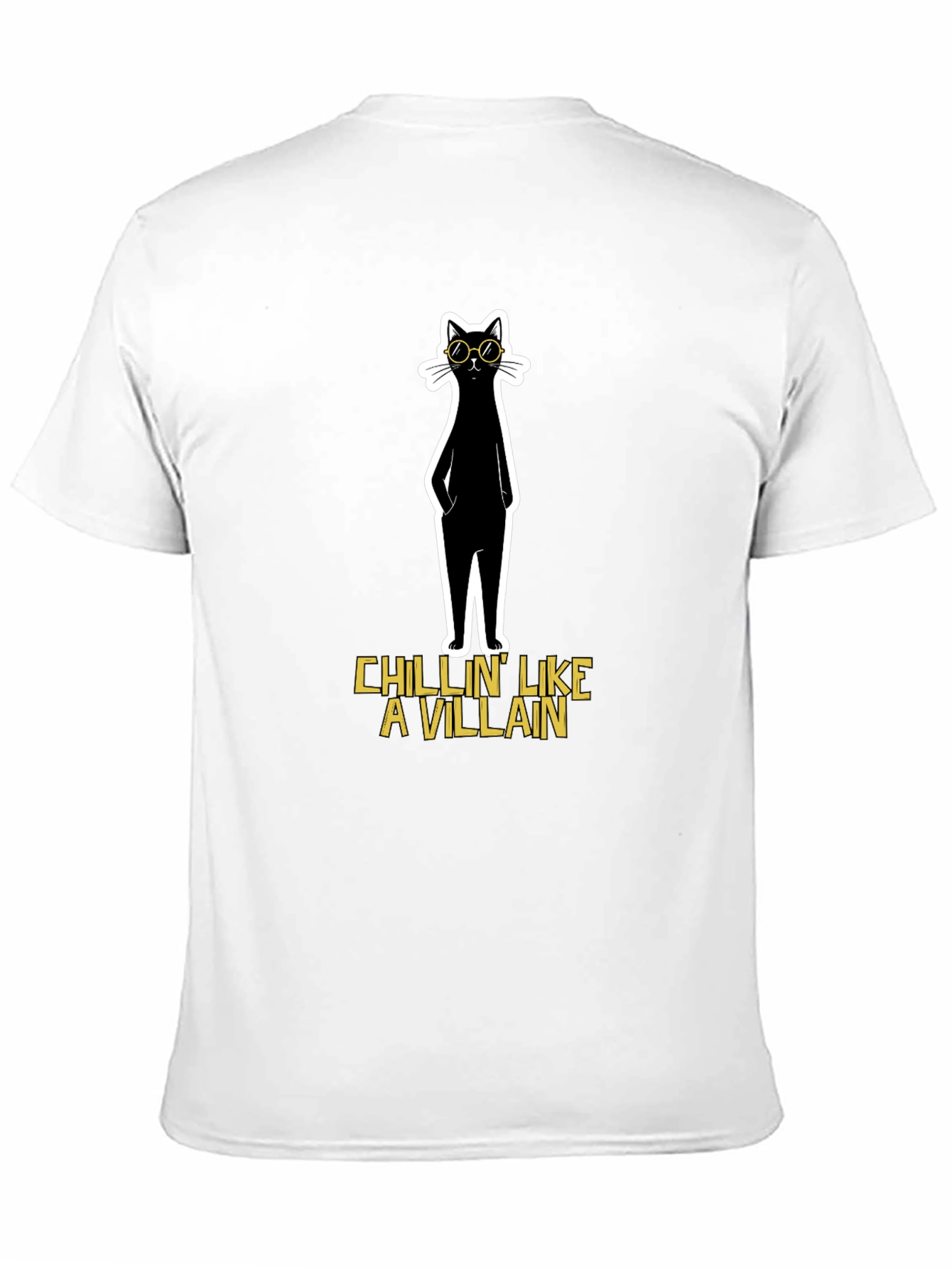 Cool Cat T-Shirt: Chillin Like A Villain
