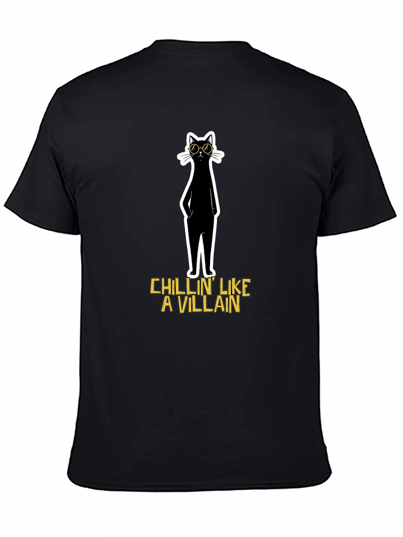 Cool Cat T-Shirt: Chillin Like A Villain