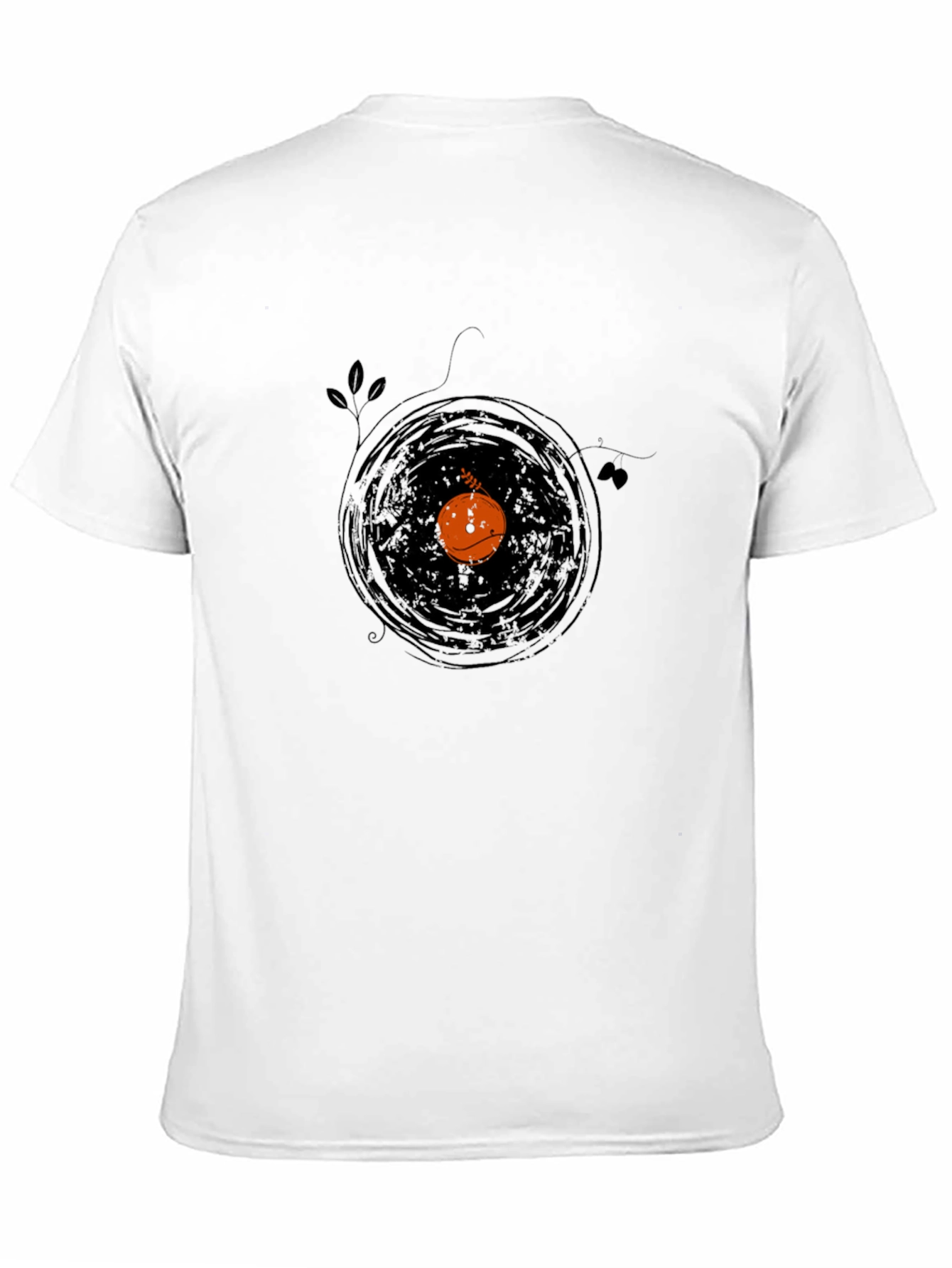 Retro Vinyl Record Graphic Tee