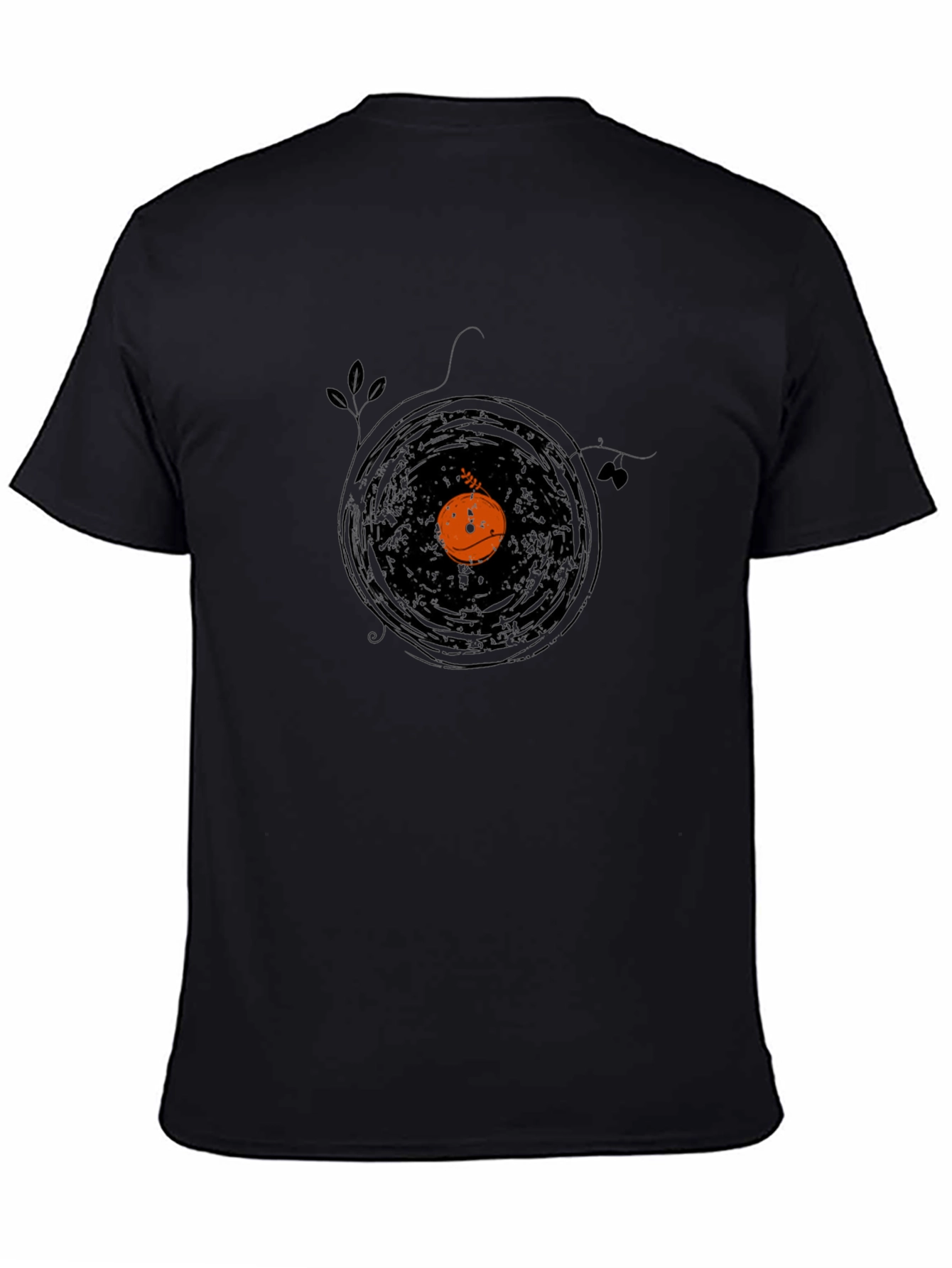 Retro Vinyl Record Graphic Tee