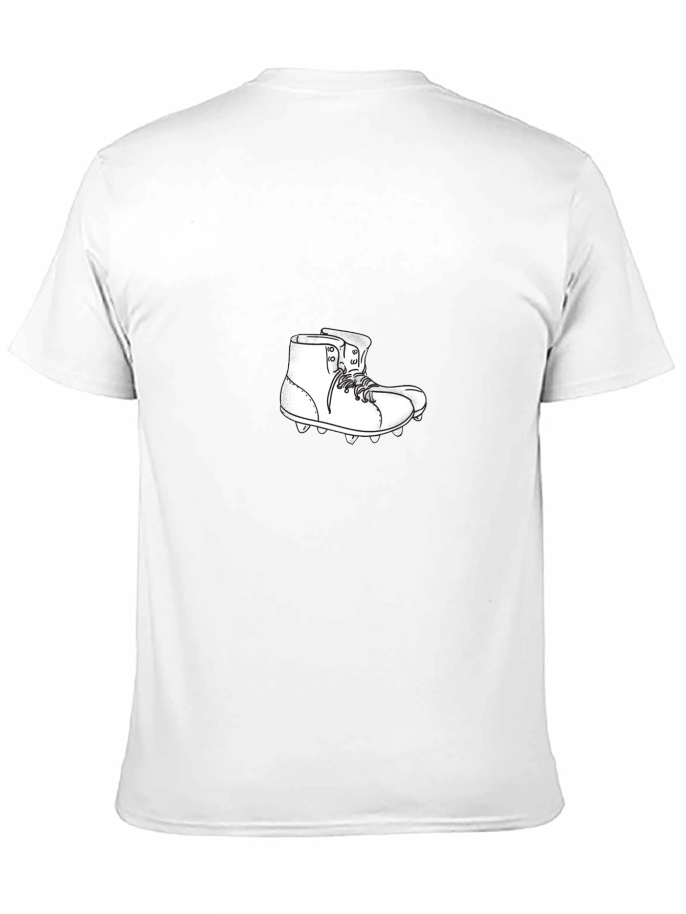 Classic Football Boot Graphic Tee - Black