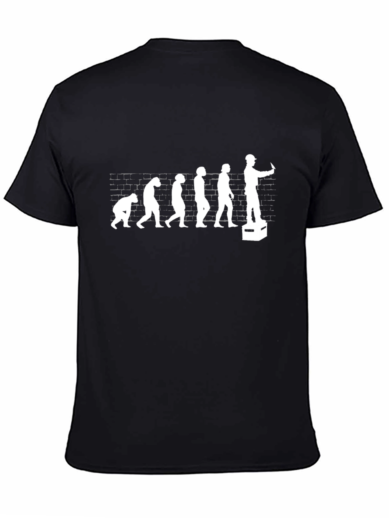 Evolution of Selfie Black T-Shirt