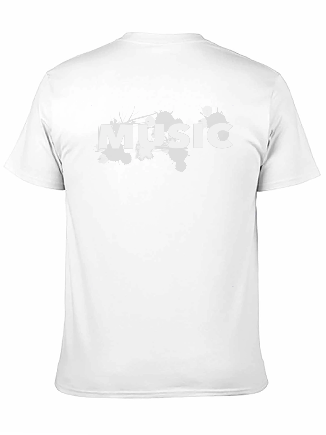 Music Graphic T-Shirt - Black