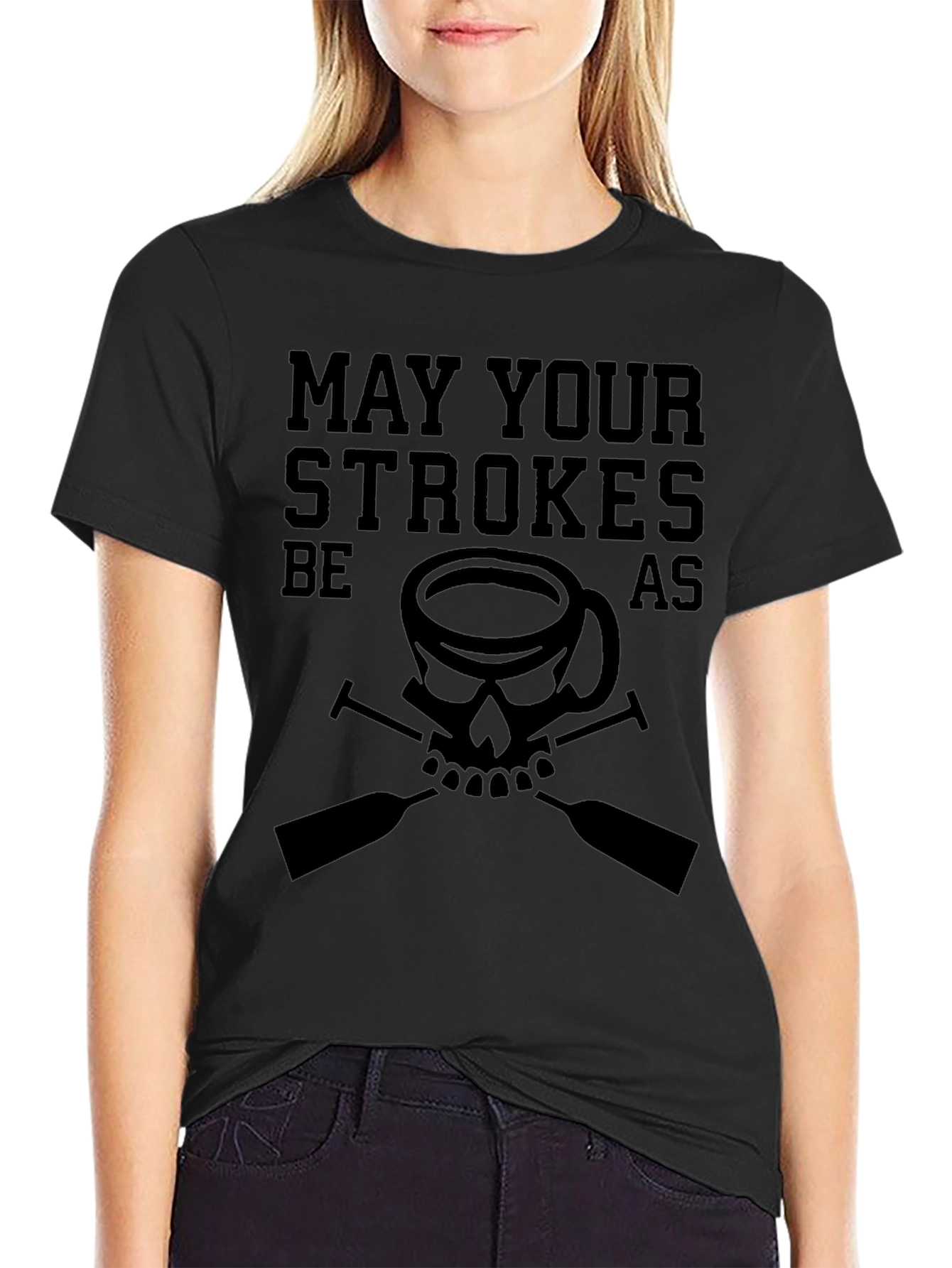 May Your Strokes Be as Strong Coffee T-Shirt