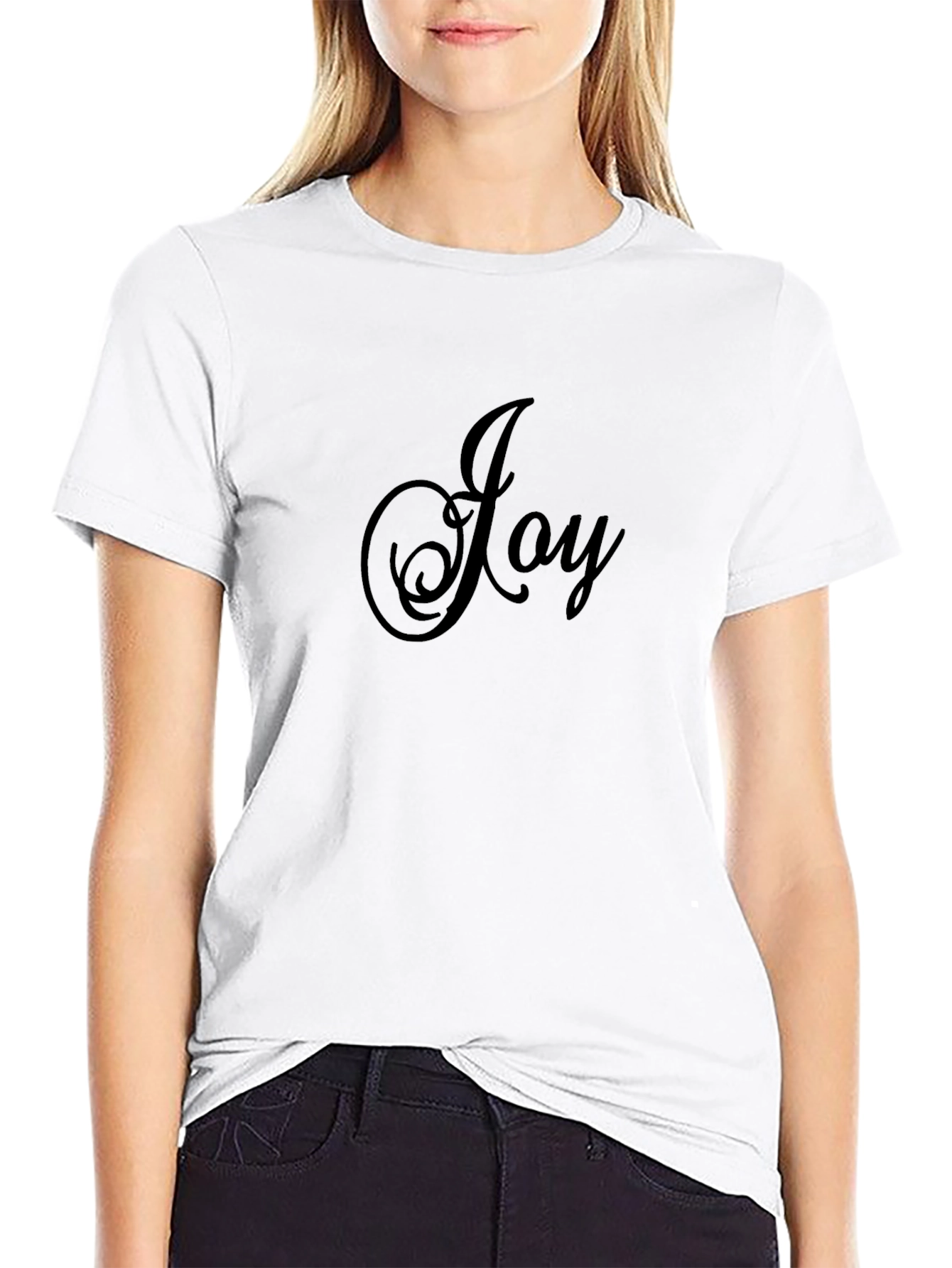 Joy T-Shirt - Classic Black Tee