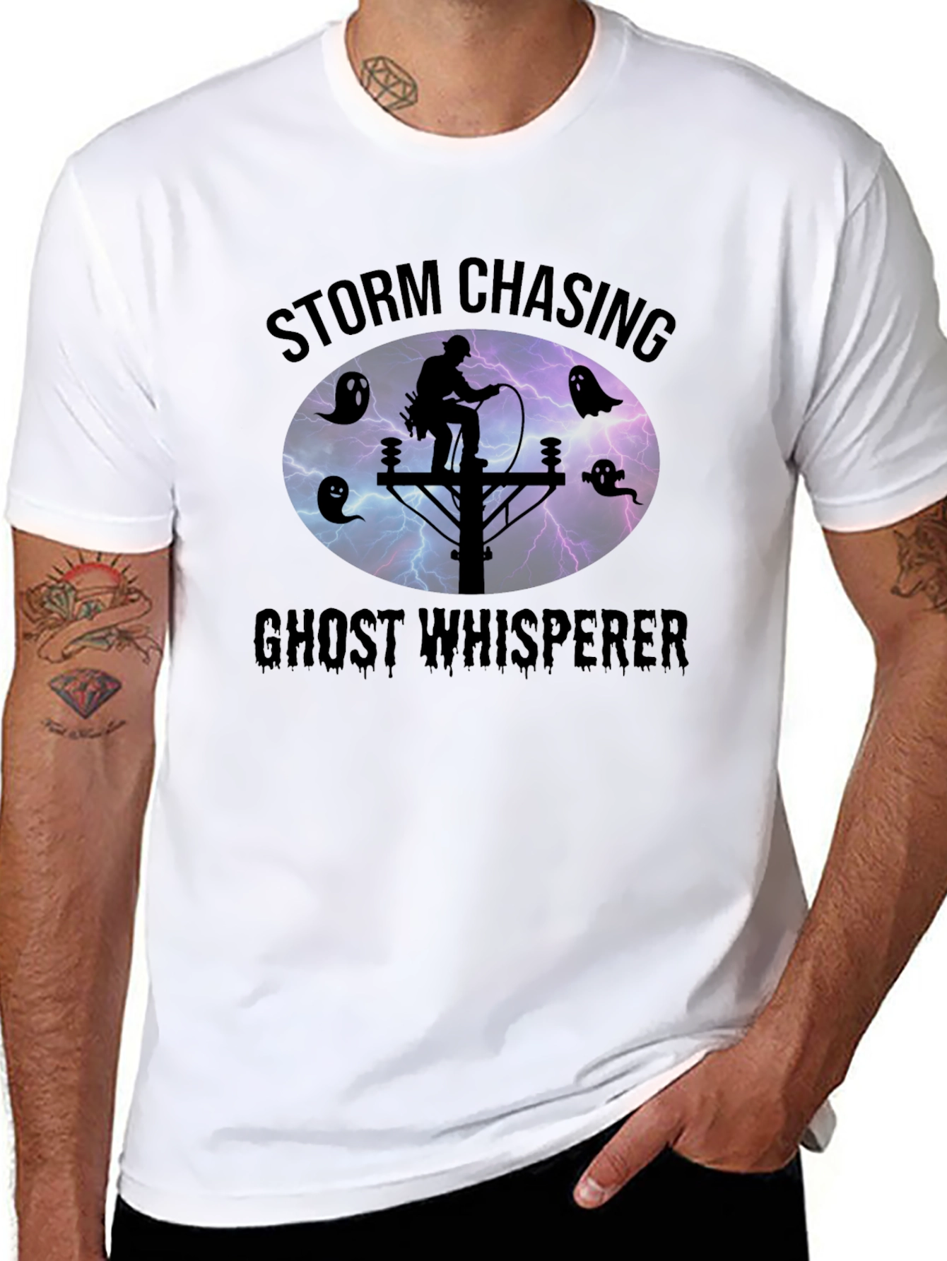 Storm Chasing Ghost Whisperer T-Shirt