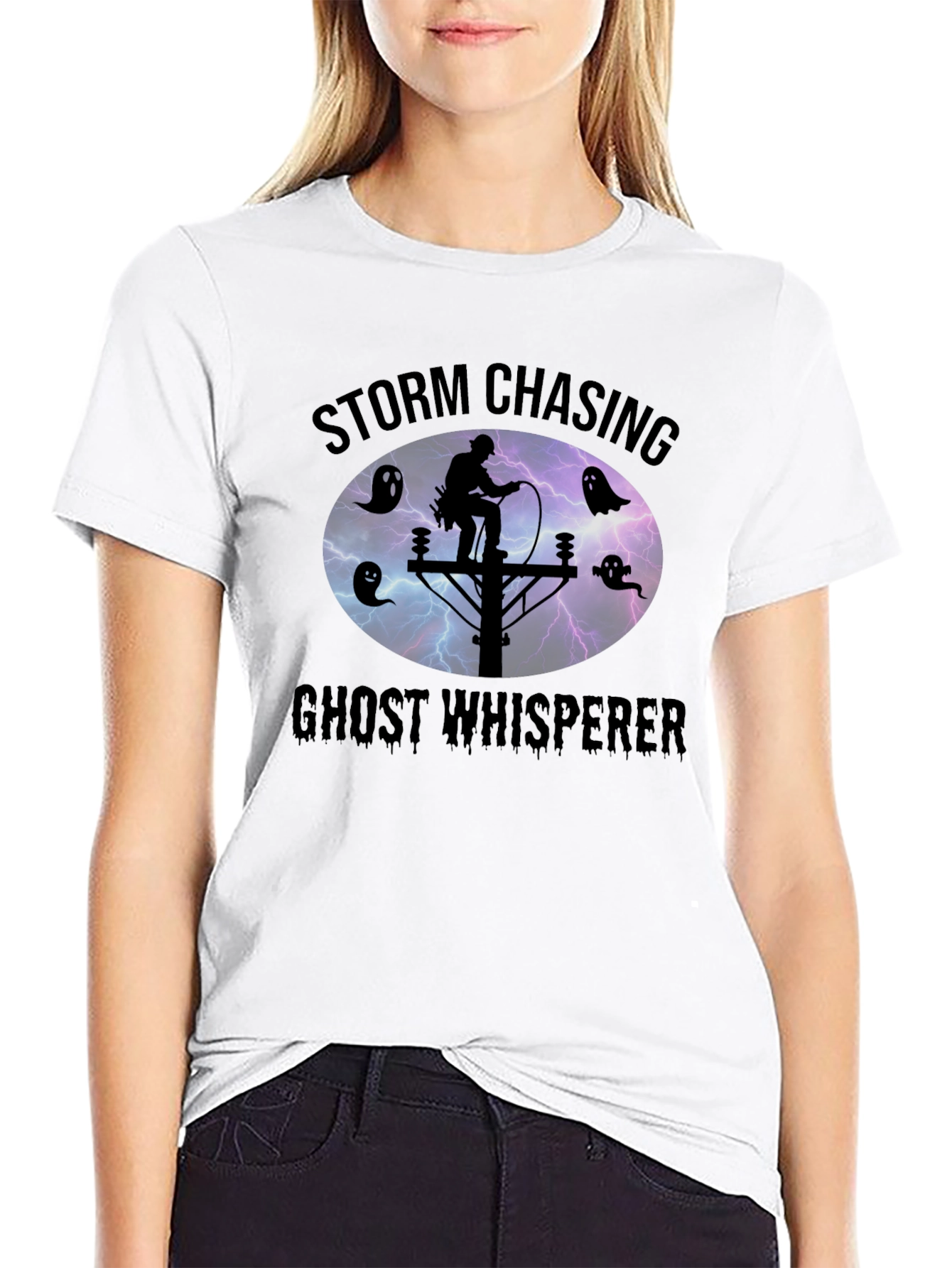 Storm Chasing Ghost Whisperer T-Shirt