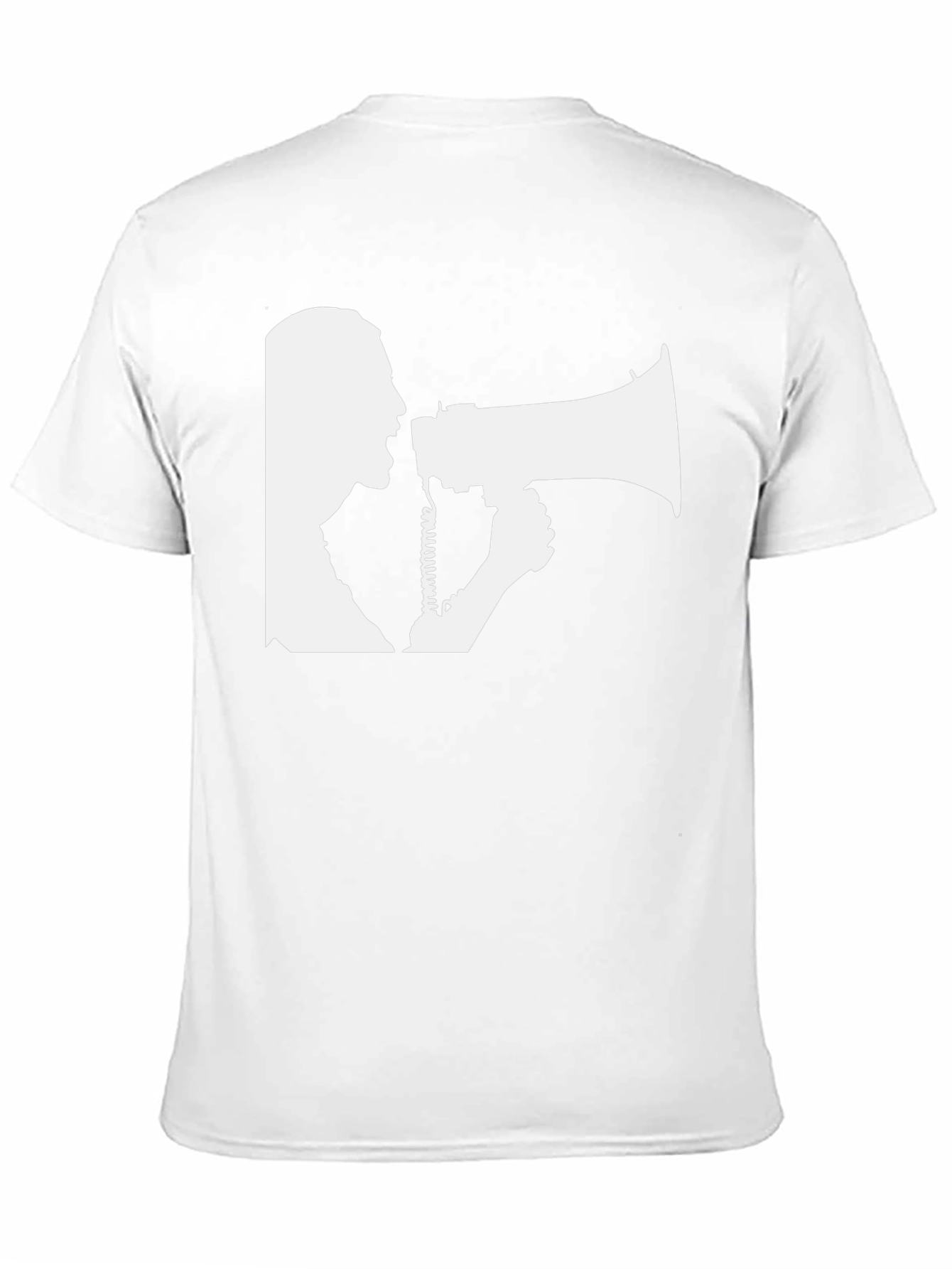 Megaphone Graphic Tee - Speak Your Mind!
