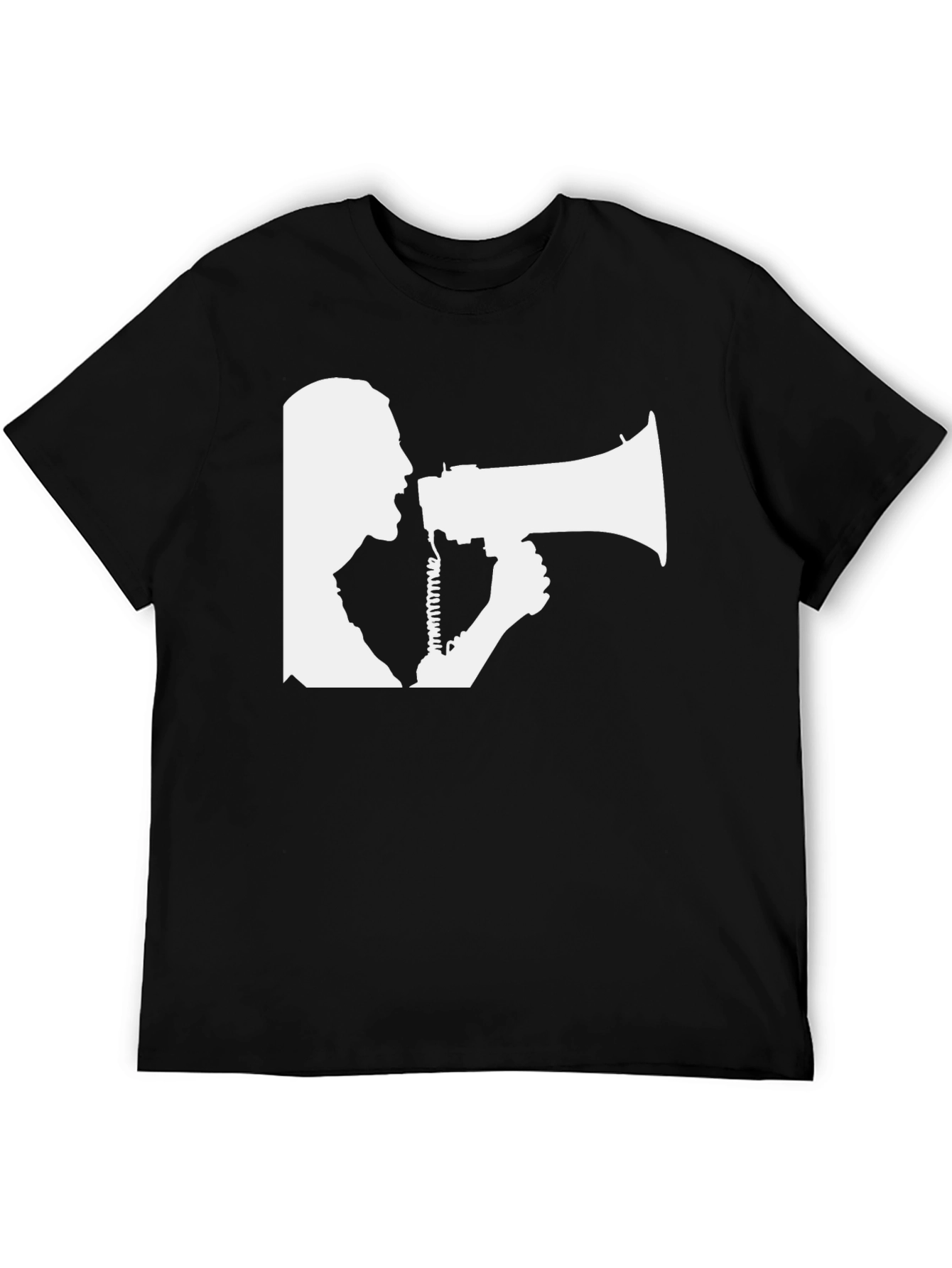 Megaphone Graphic Tee - Speak Your Mind!