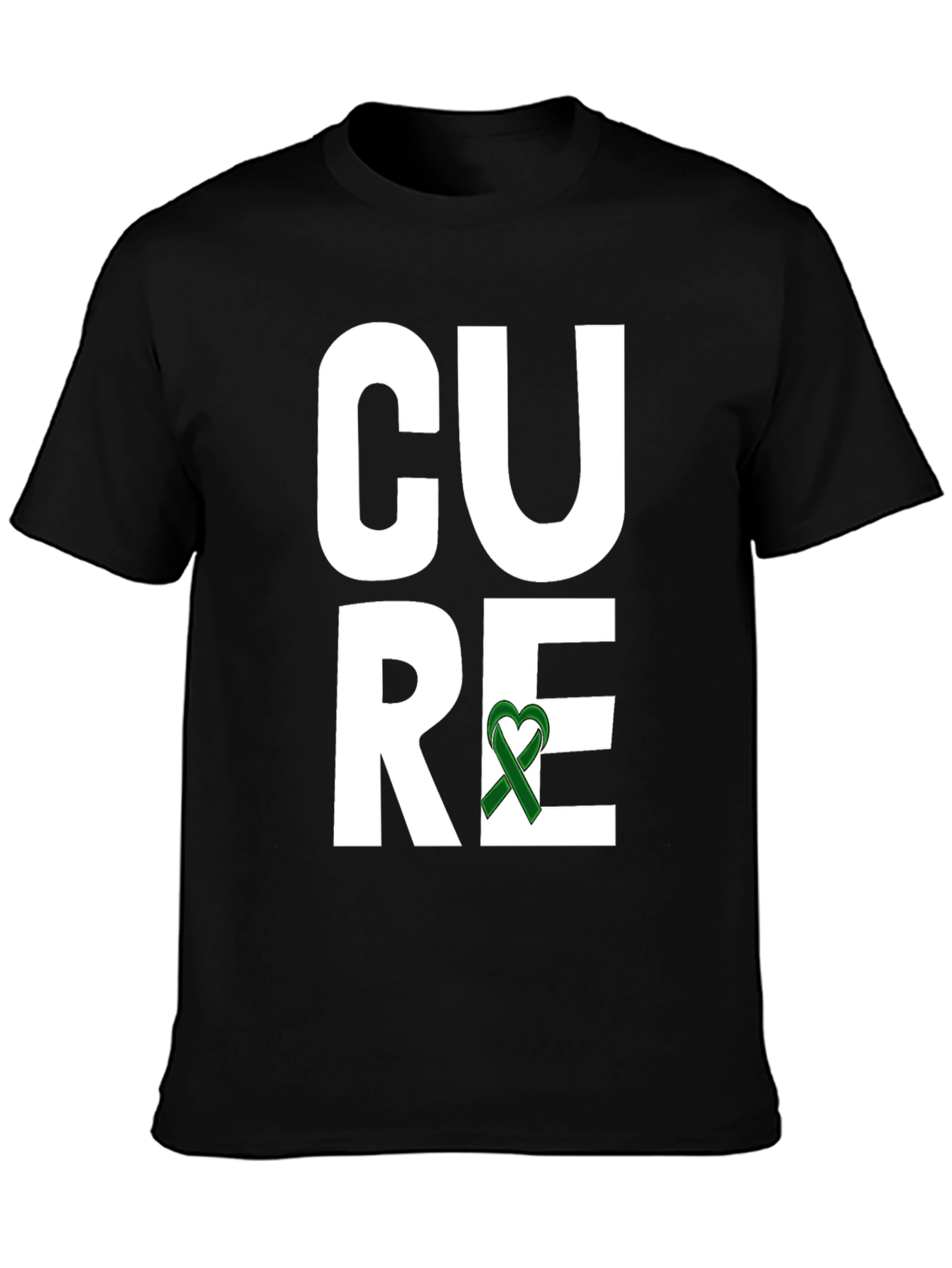 Cure T-Shirt Awareness Ribbon Graphic Tee