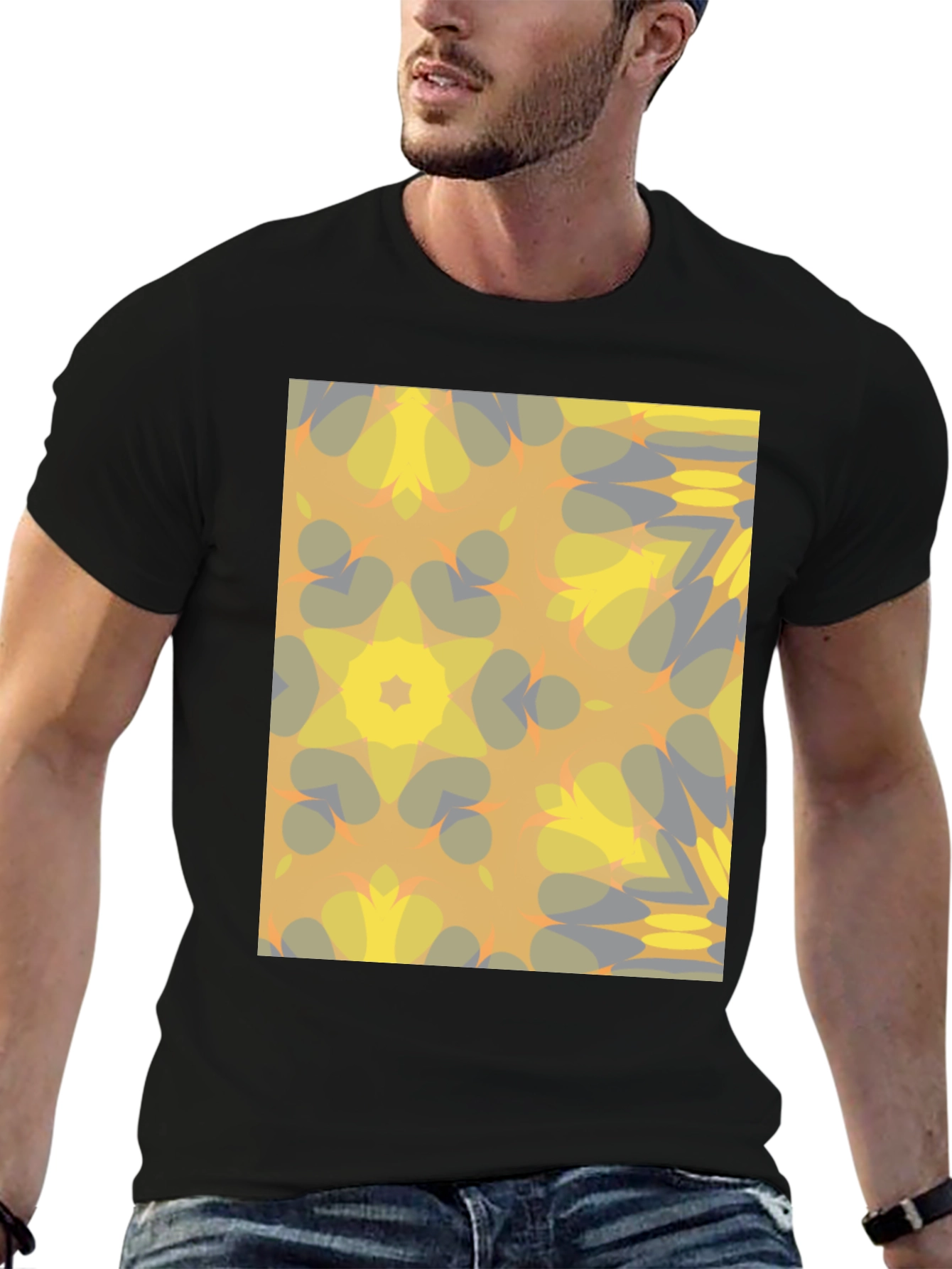 Kaleidoscope T-Shirt - Modern Geometric Design