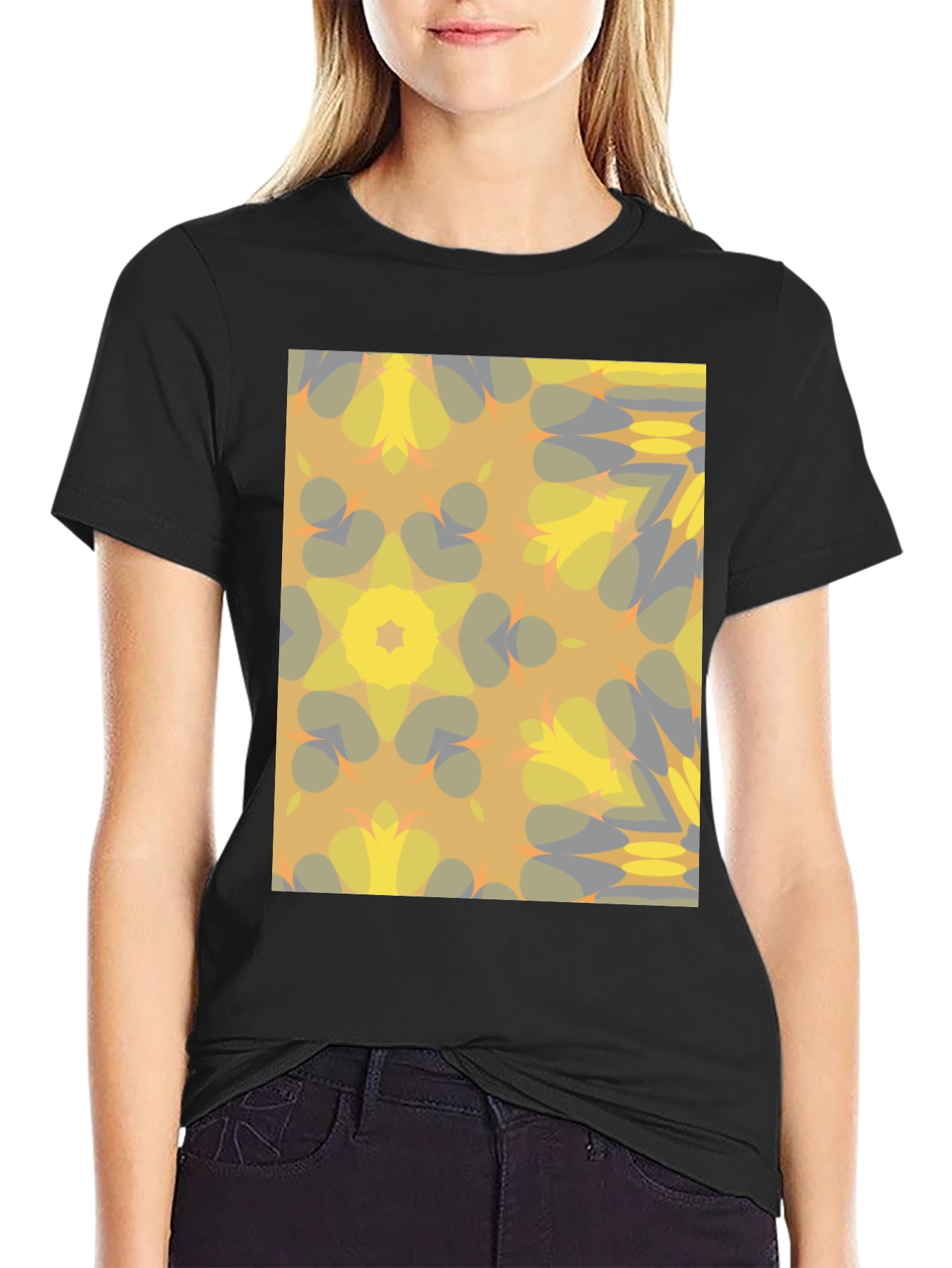 Kaleidoscope T-Shirt - Modern Geometric Design