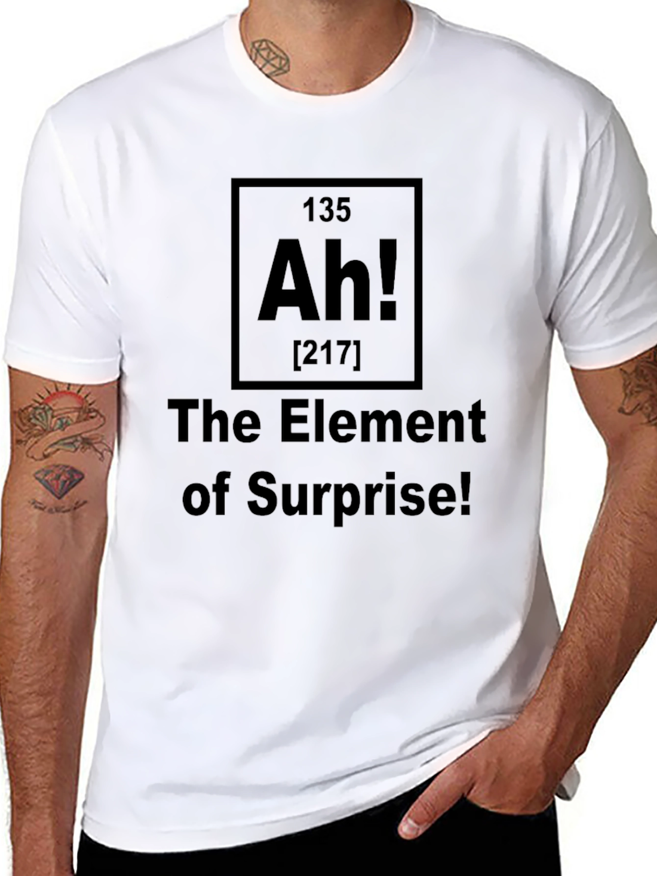 Element of Surprise Novelty Graphic T-Shirt