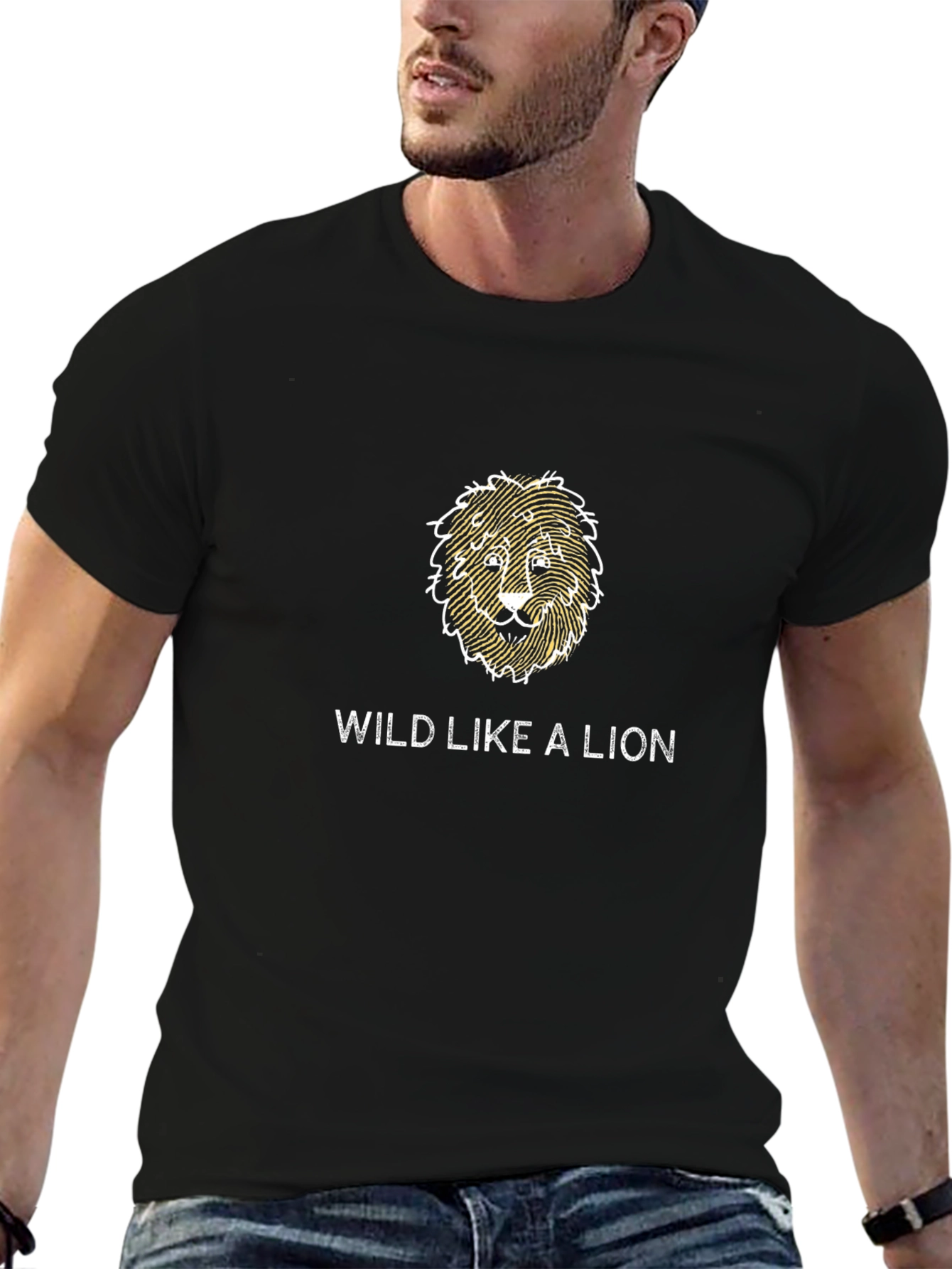 Wild Like a Lion Graphic T-Shirt