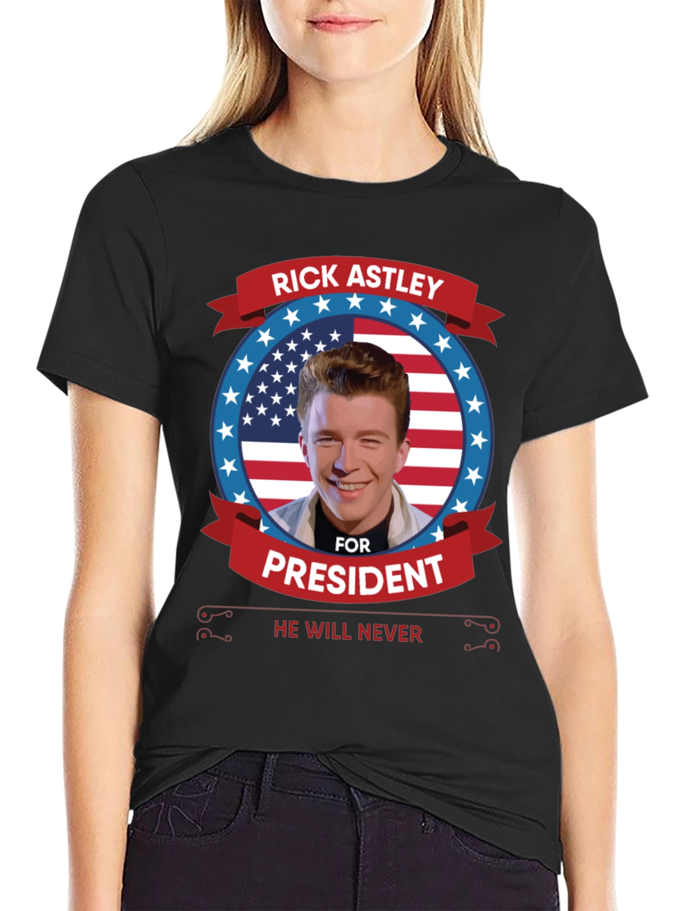 Rick Astley for President T-Shirt
