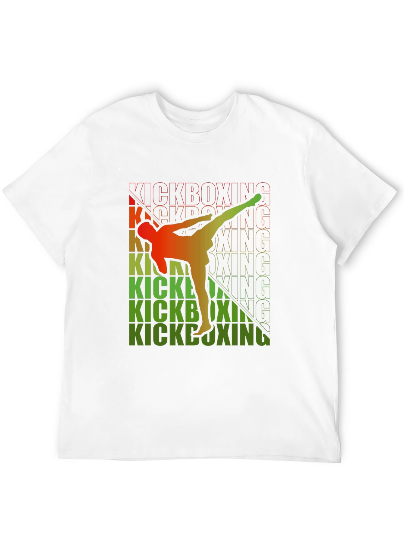 Kickboxing Graphic Tee - Martial Arts Style