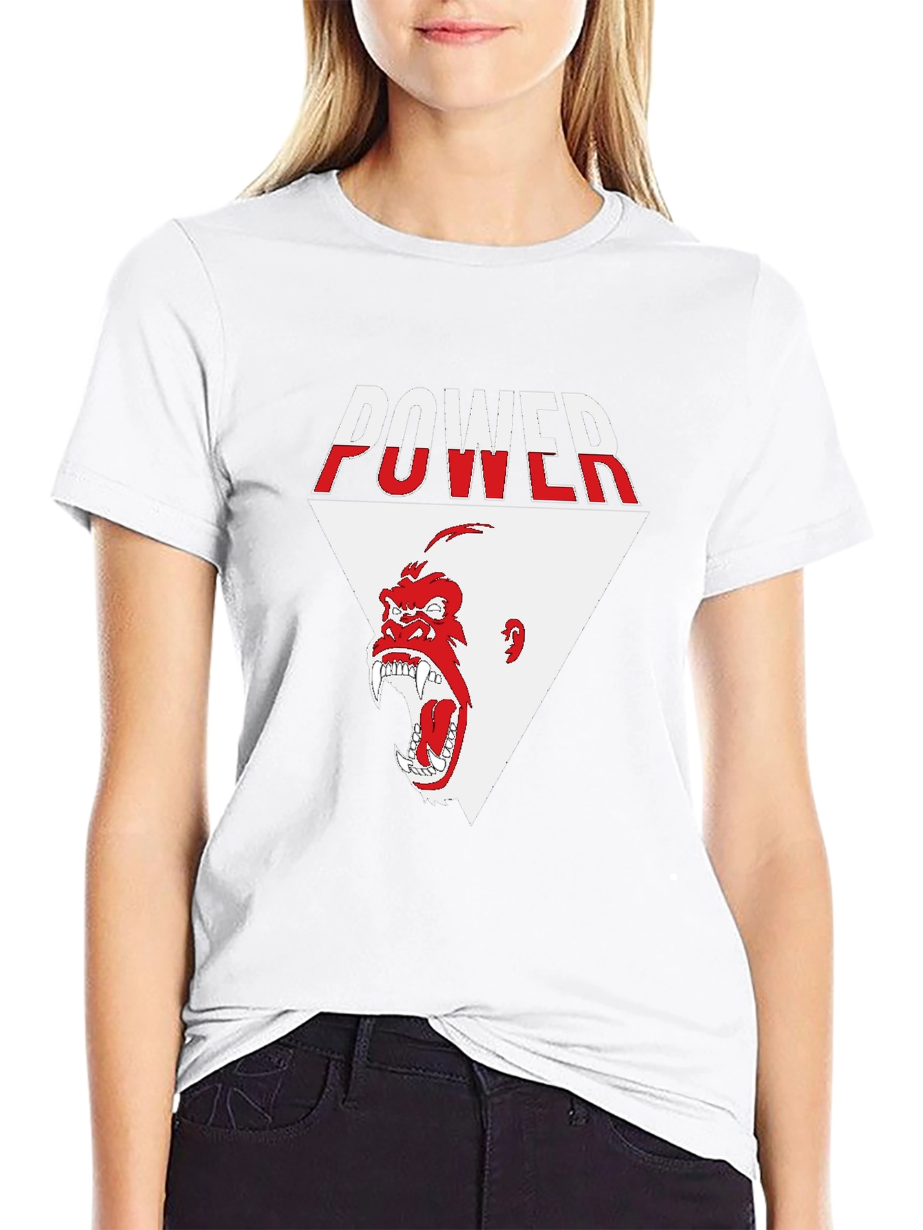 Power Gorilla Graphic T-Shirt - Bold Design