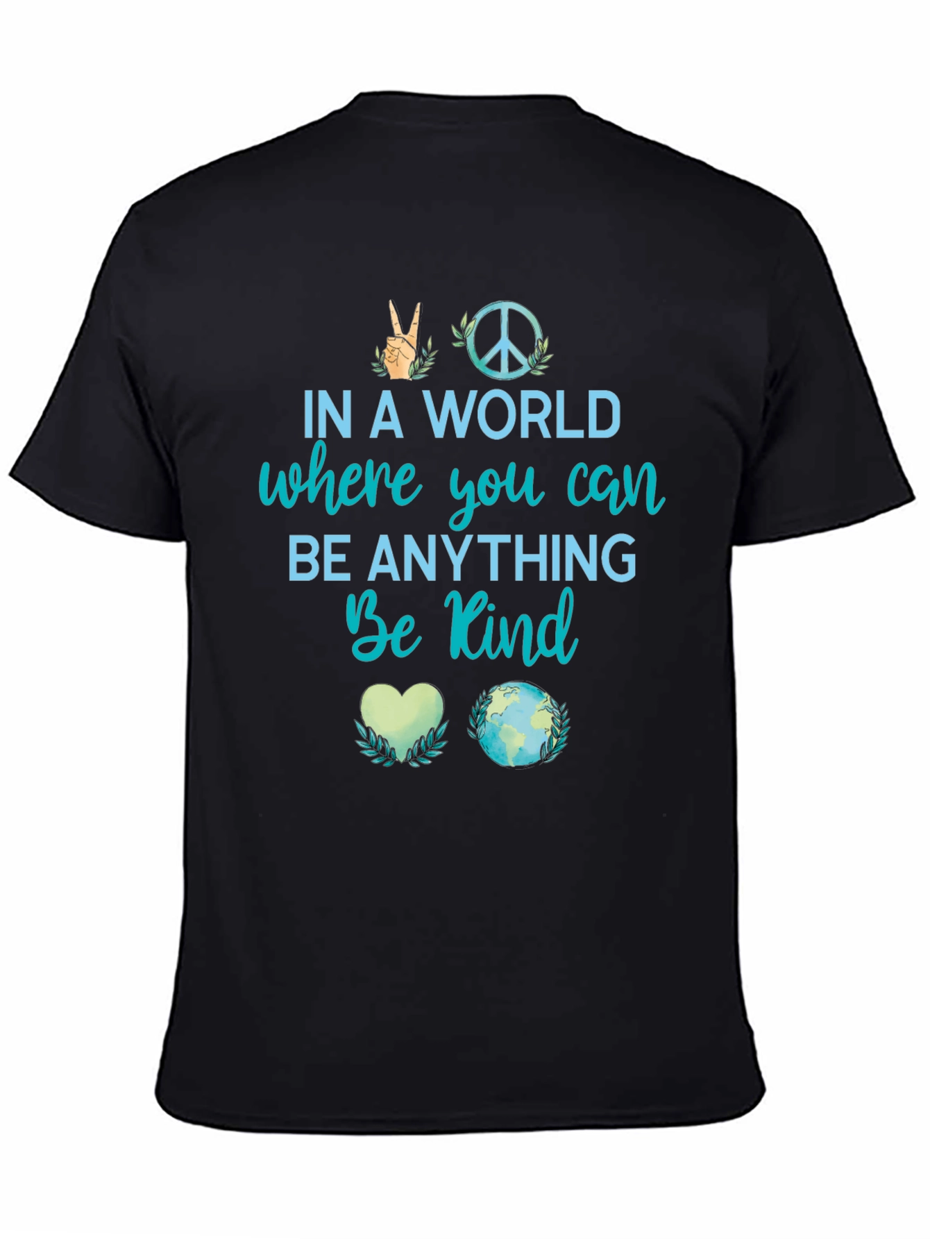 Be Kind Graphic Tee - Peace & Love T-Shirt