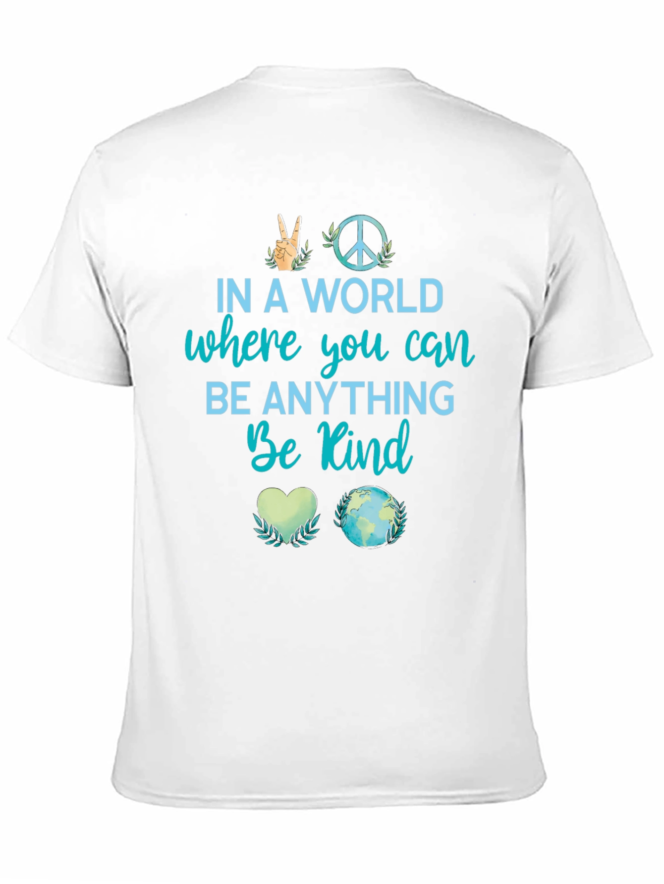 Be Kind Graphic Tee - Peace & Love T-Shirt