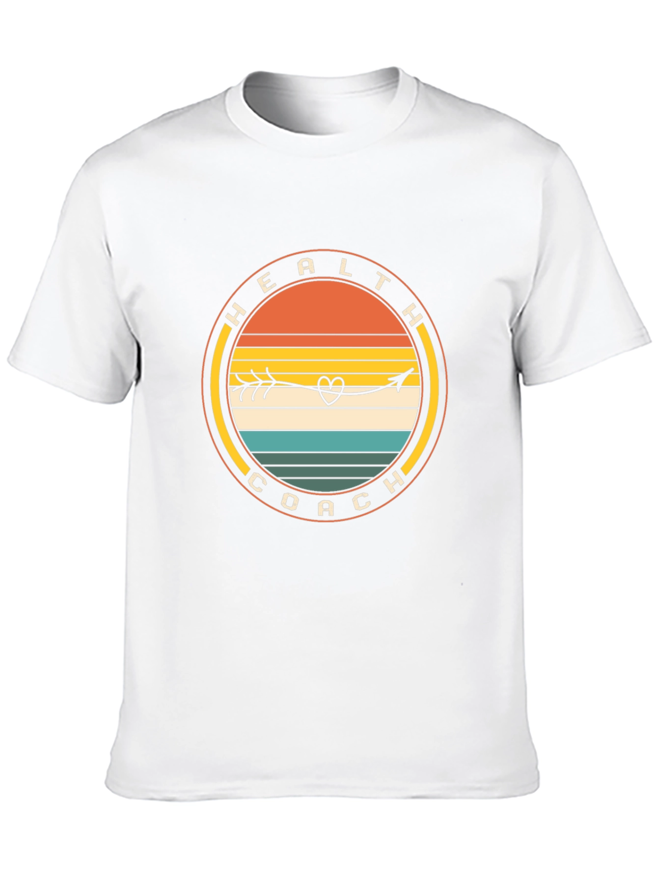 Health Coach Arrow Heart T-Shirt